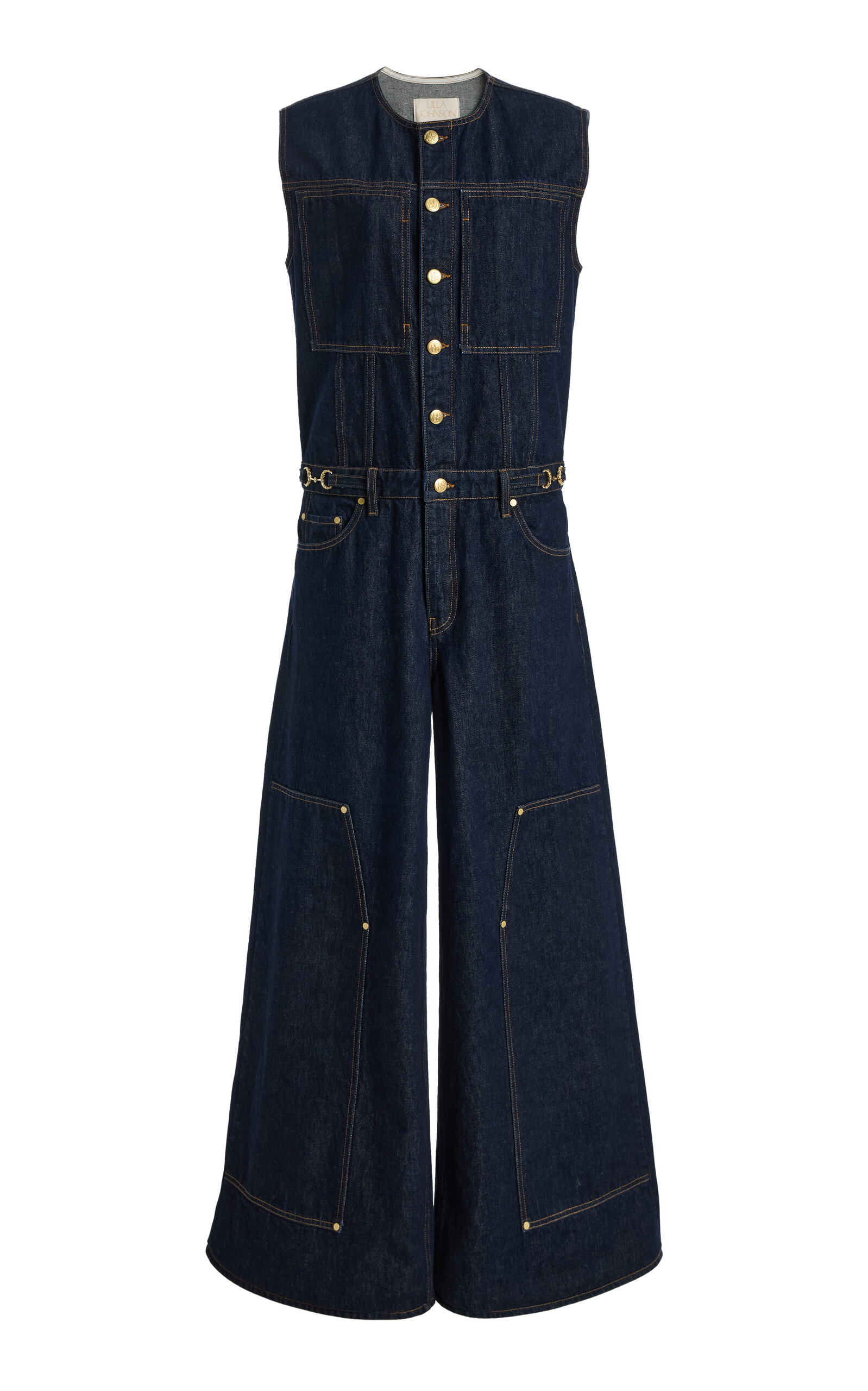 Ulla Johnson The Esme Denim Jumpsuit