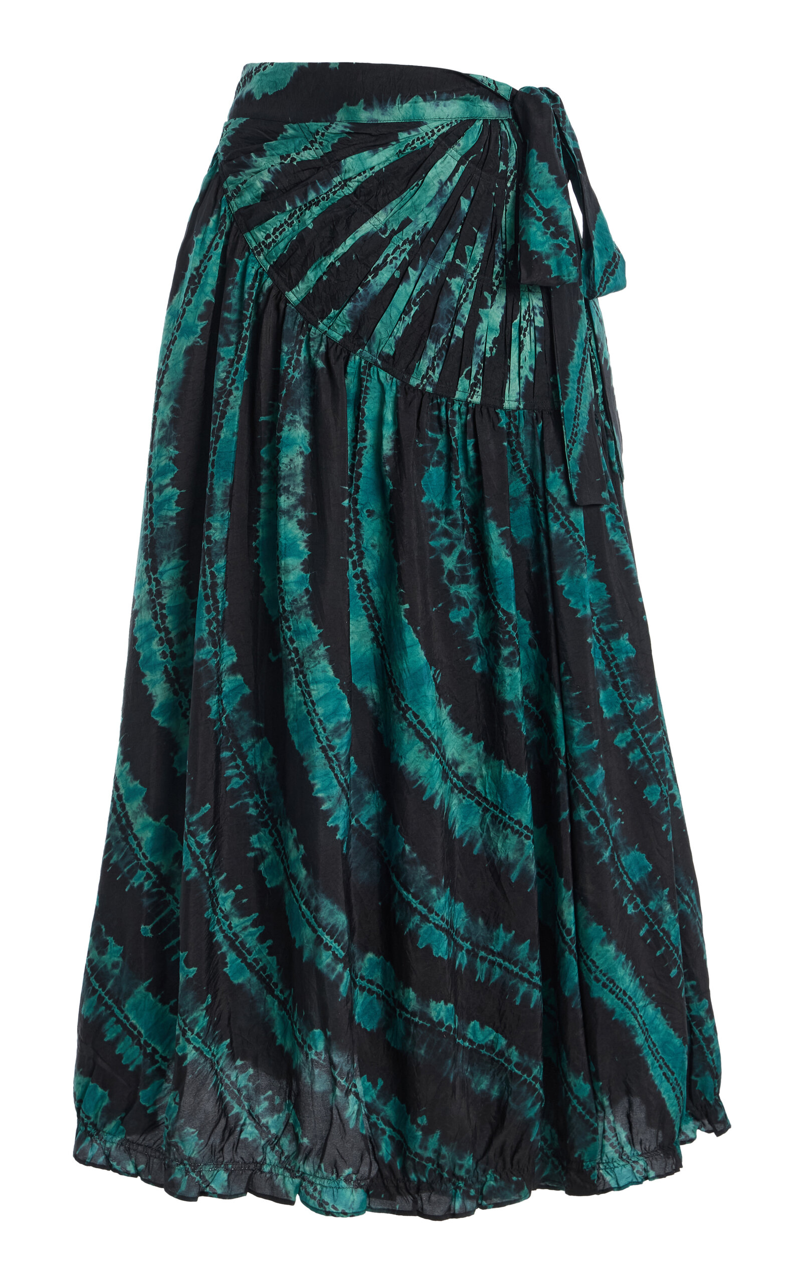 Ulla Johnson Freya Shibori Dyed Skirt