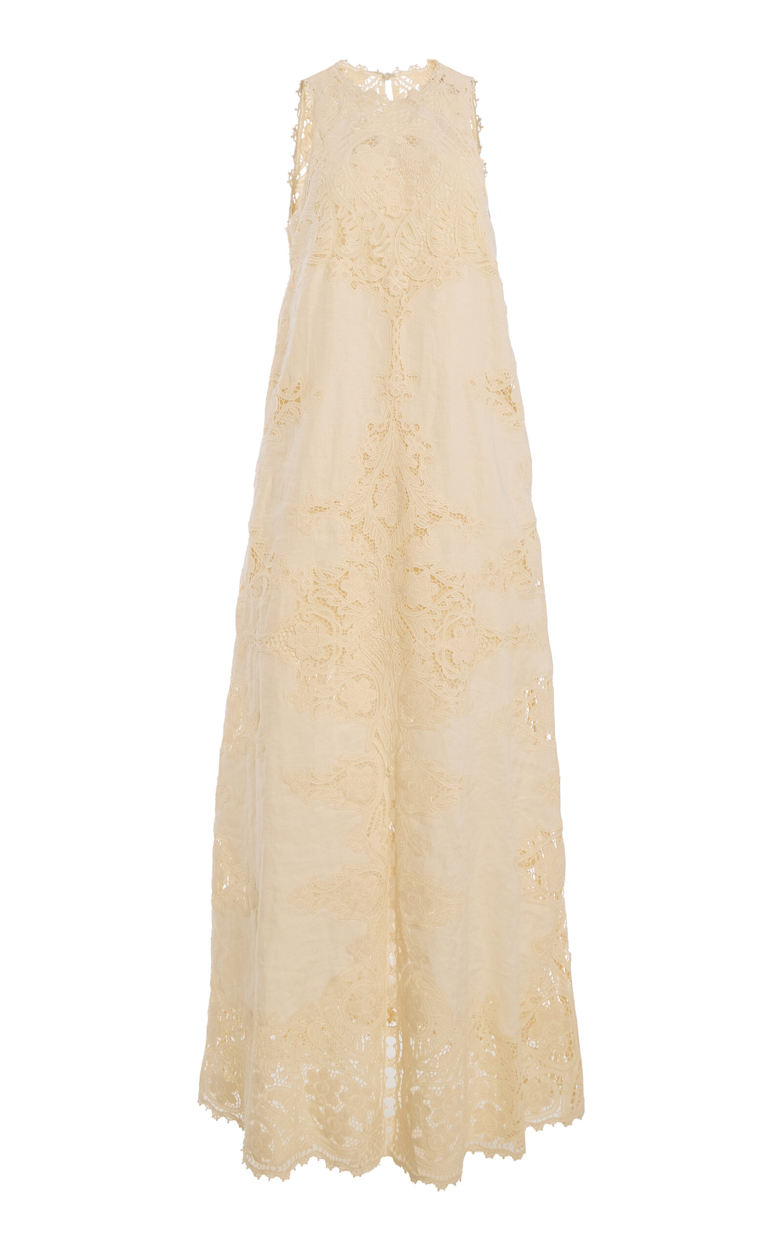 Ulla Johnson Coralite Linen Laced Dress