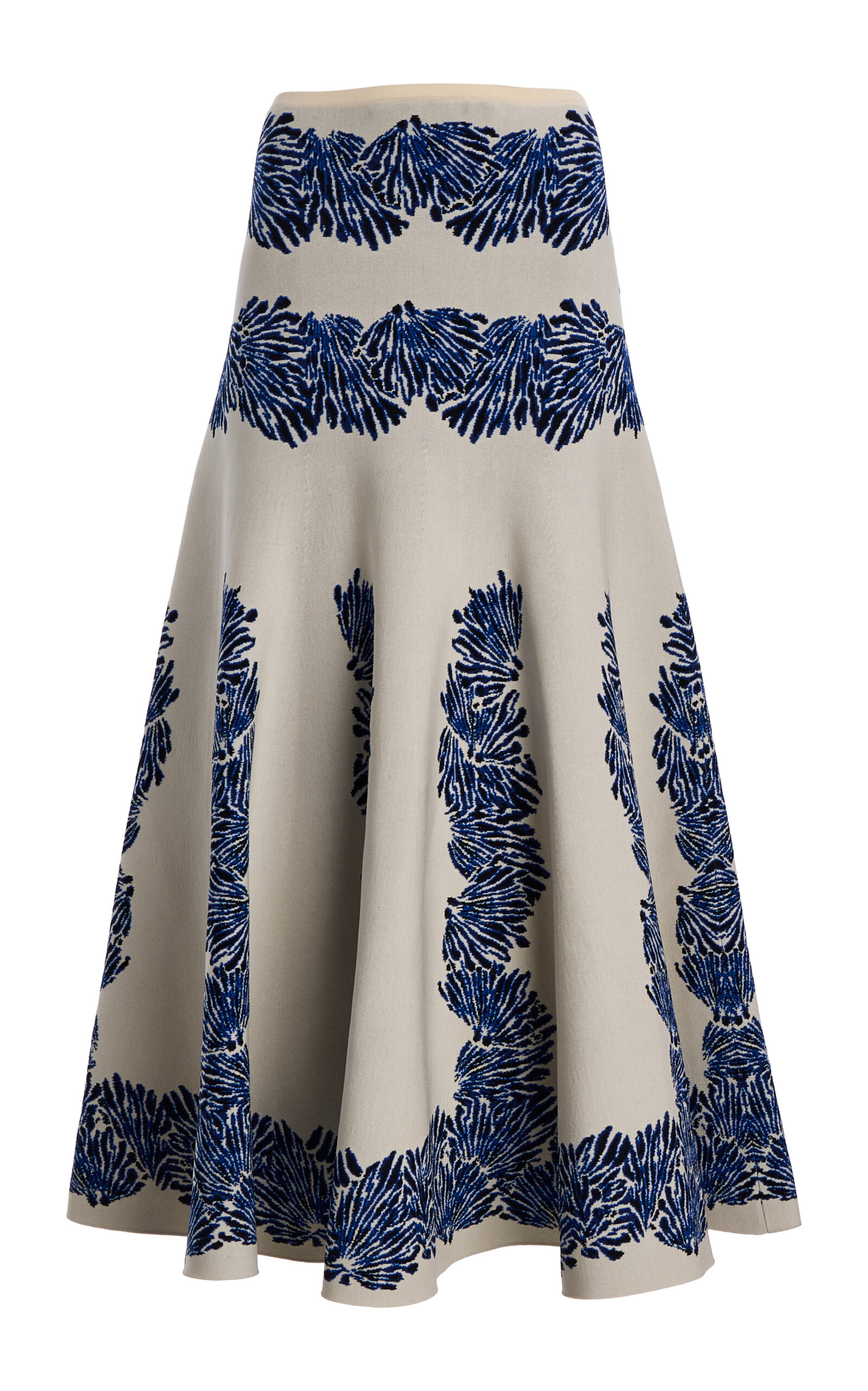 Ulla Johnson Alessia Knit Jacquard Skirt