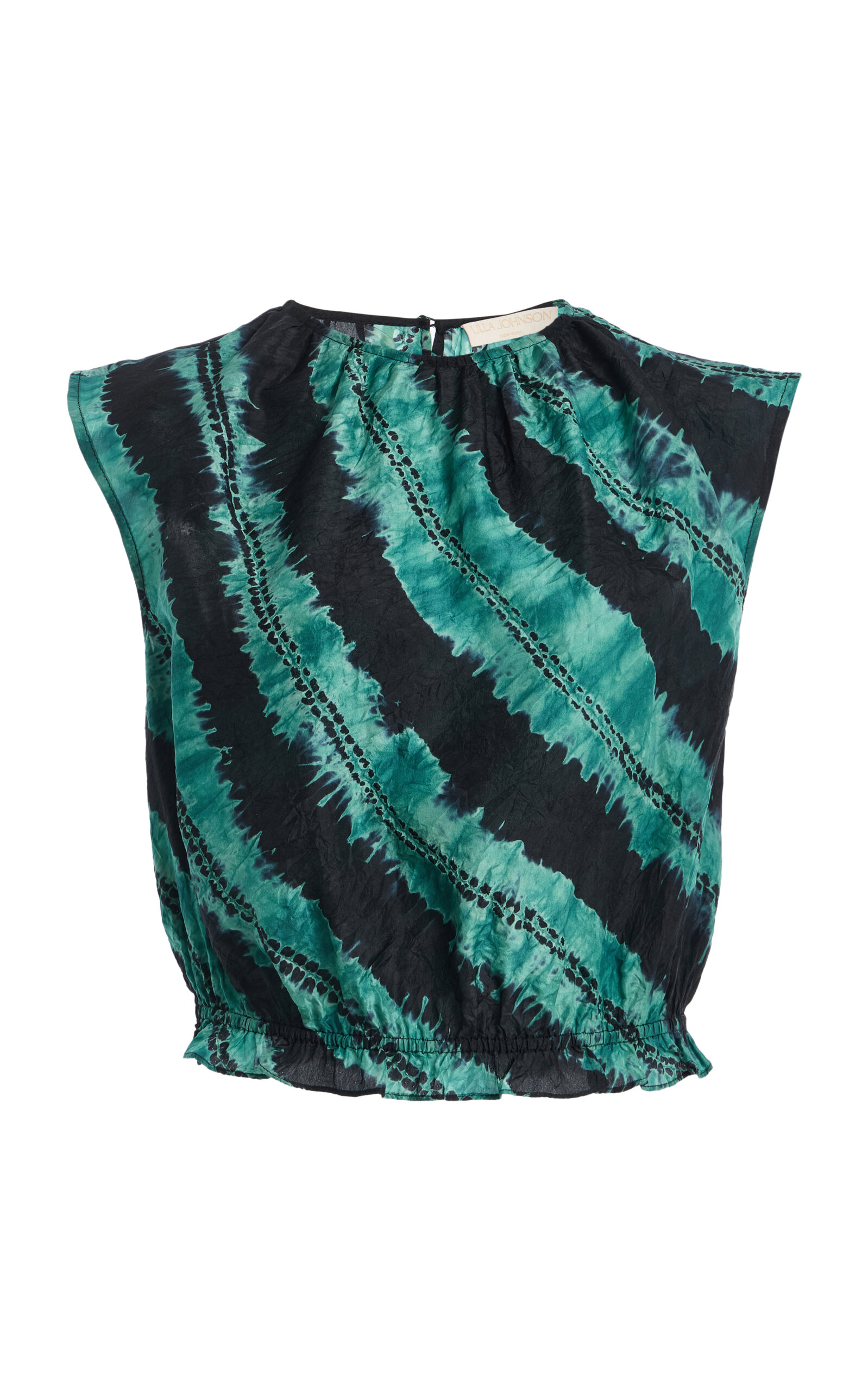 Ulla Johnson Kaia Shibori Dyed Top