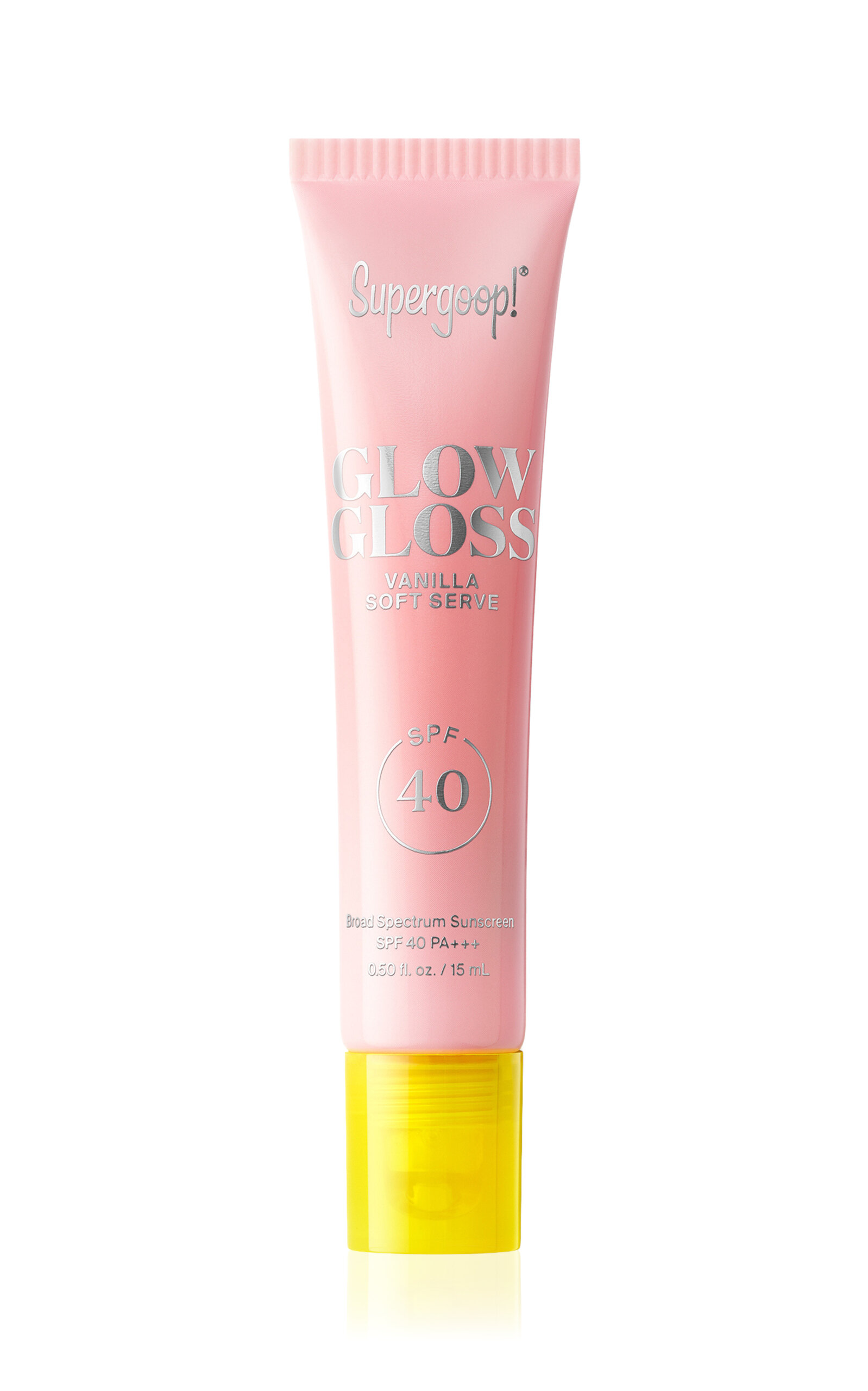 Supergoop! Glow Gloss SPF 40 Lip Balm - Vanilla Soft Serve - Moda Operandi