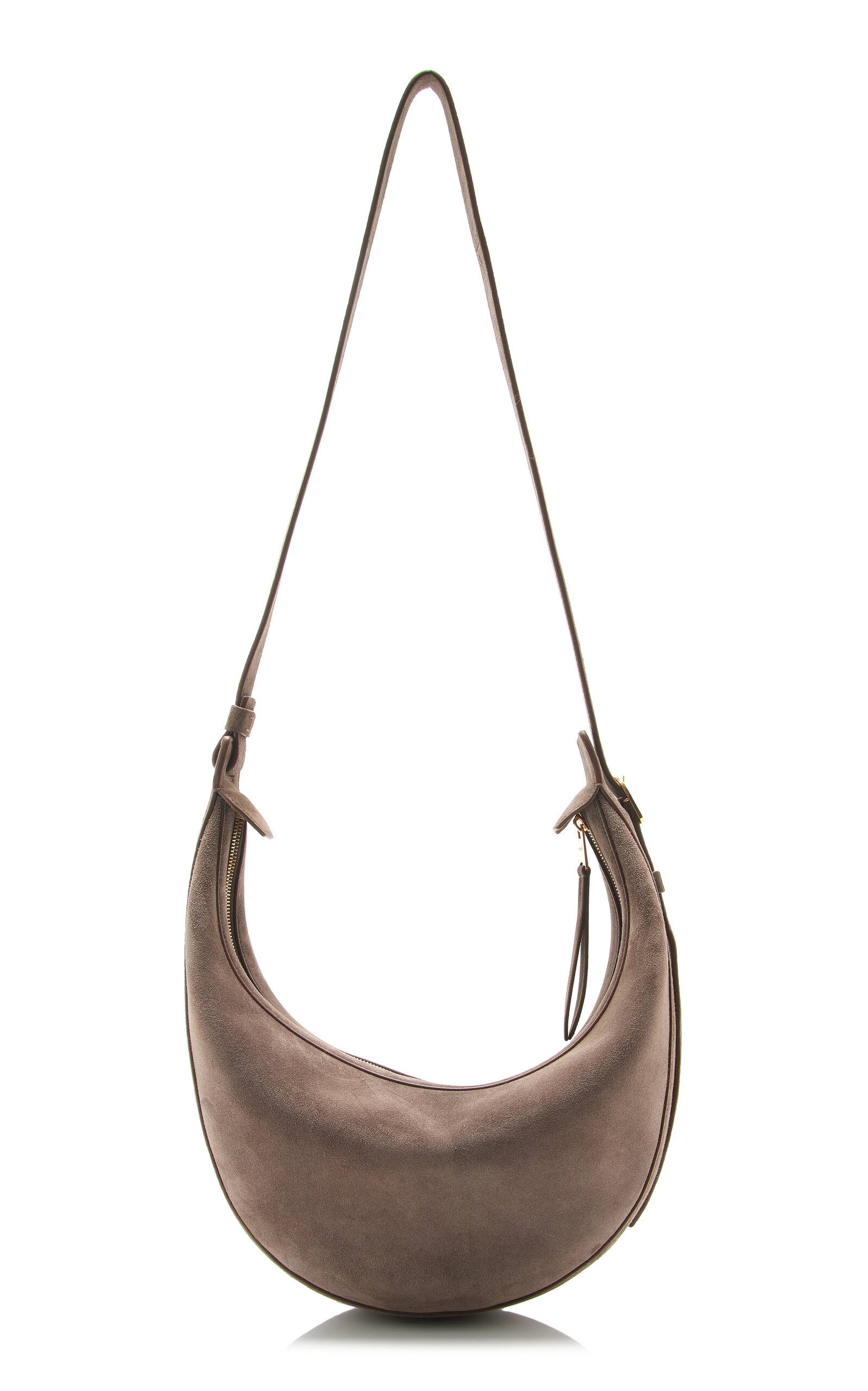 Khaite Augustina Small Suede Crossbody Bag | Thumbnail 7 Khaite Augustina Small Suede Crossbody Bag | Thumbnail 7
