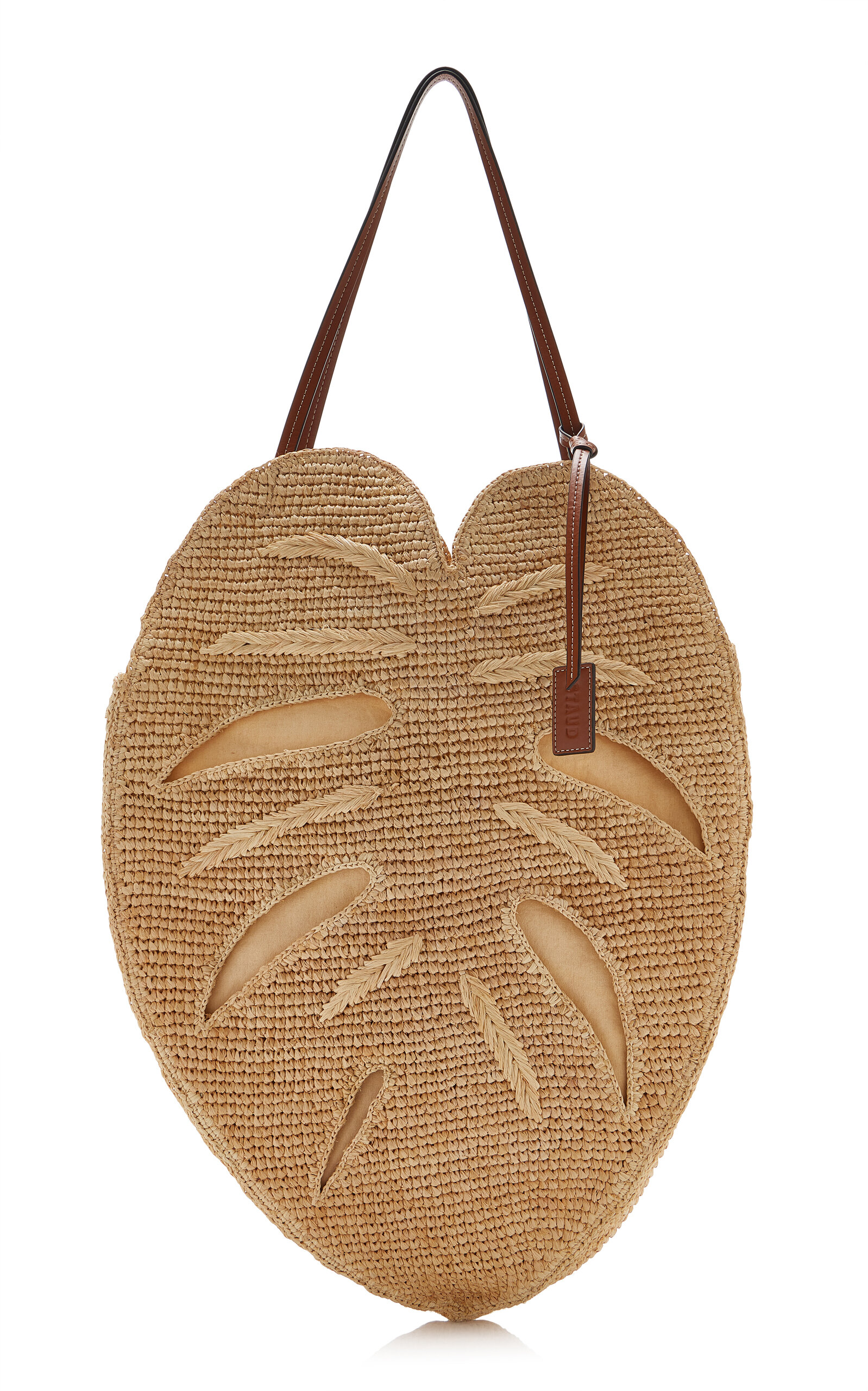 STAUD Large Palm Raffia Bag - Moda Operandi