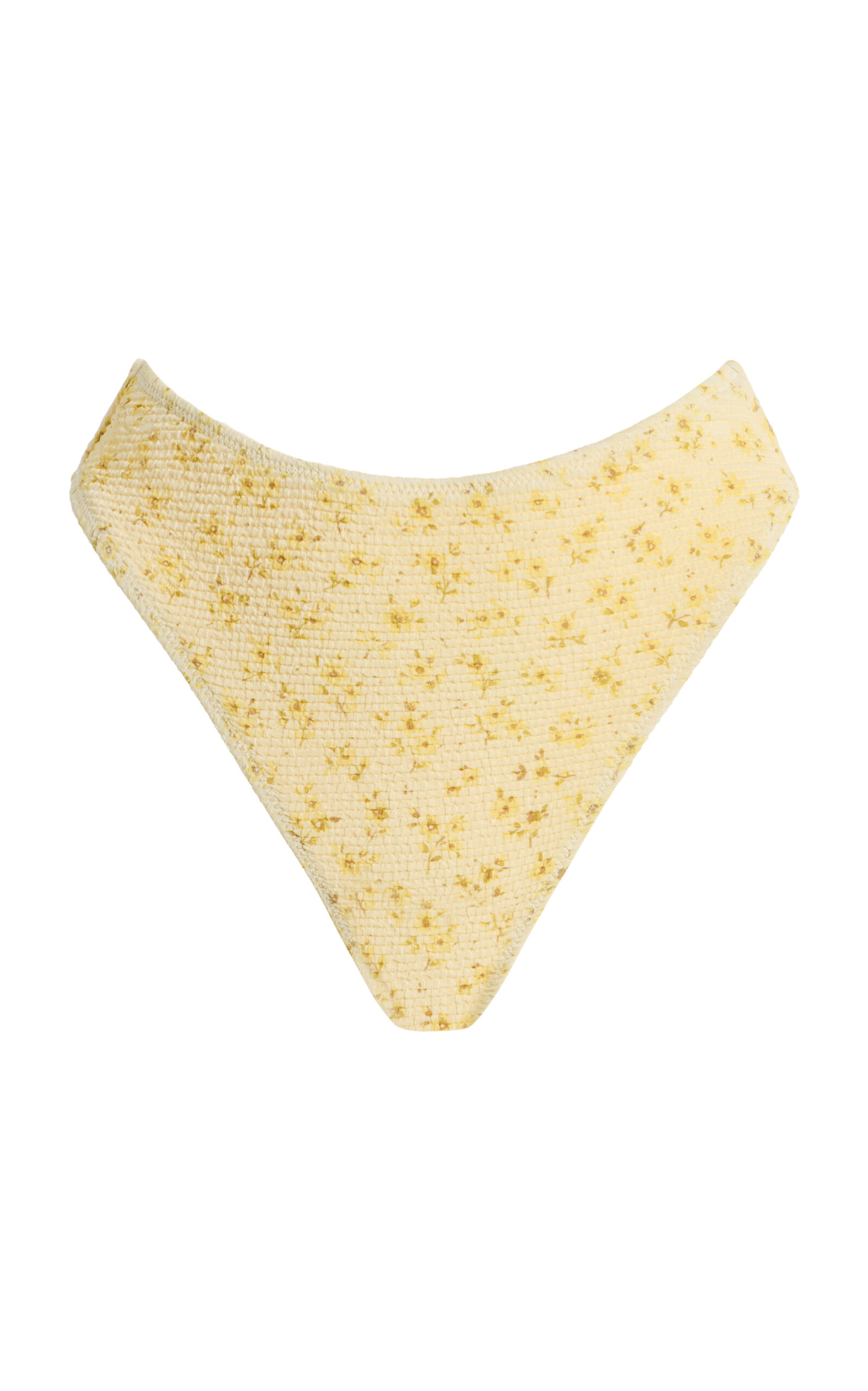 Elce Paloma Floral Bikini Bottom In Yellow