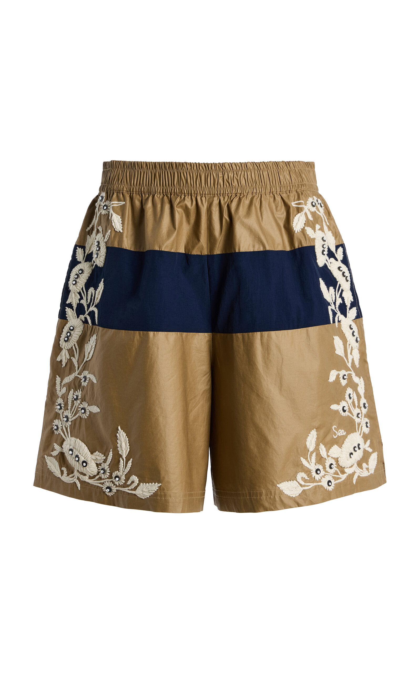 Sea Georgie Cotton-Blend Sportswear Shorts | Thumbnail 9