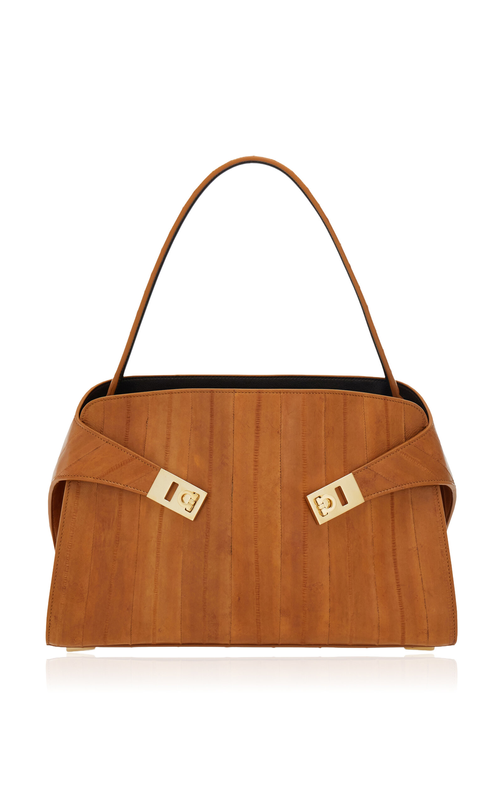 Ferragamo Hug Small Eelskin Bag - Moda Operandi