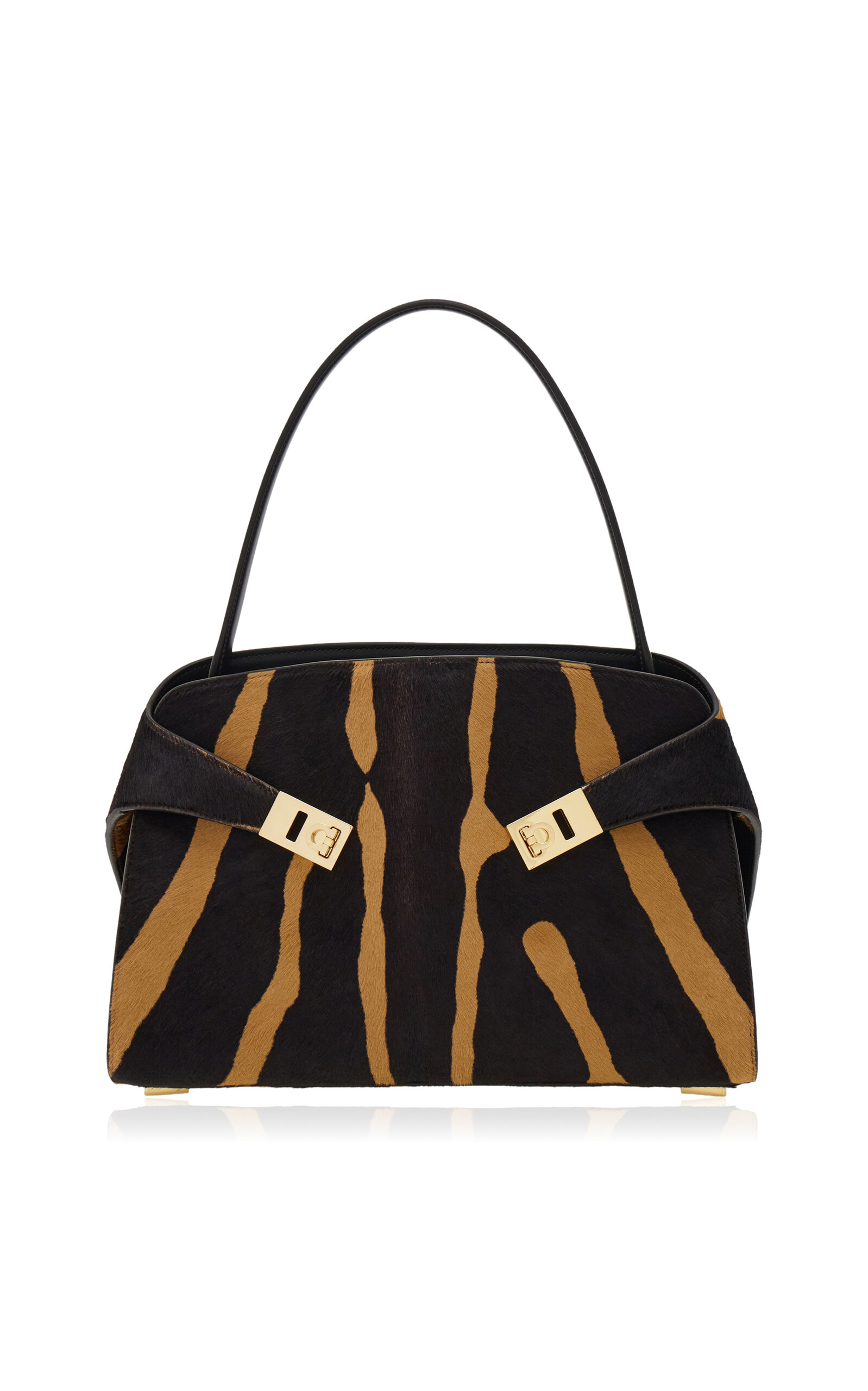 Ferragamo Hug Small Calf Hair Bag