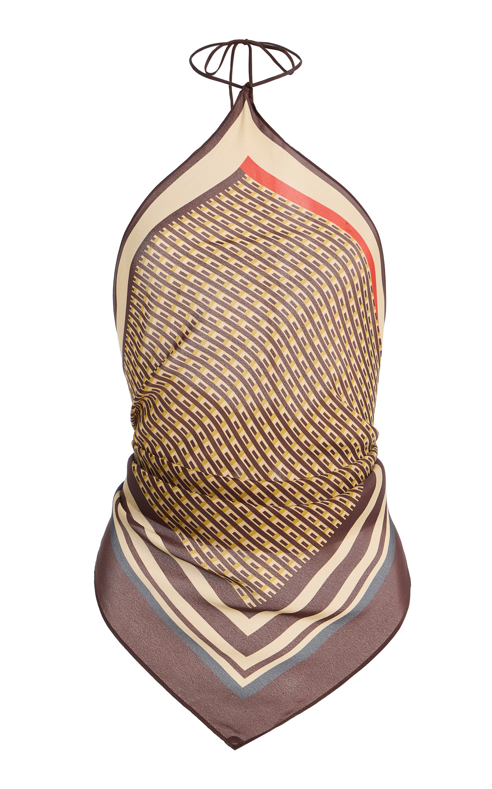 SIR. Cooper Chiffon Scarf Top