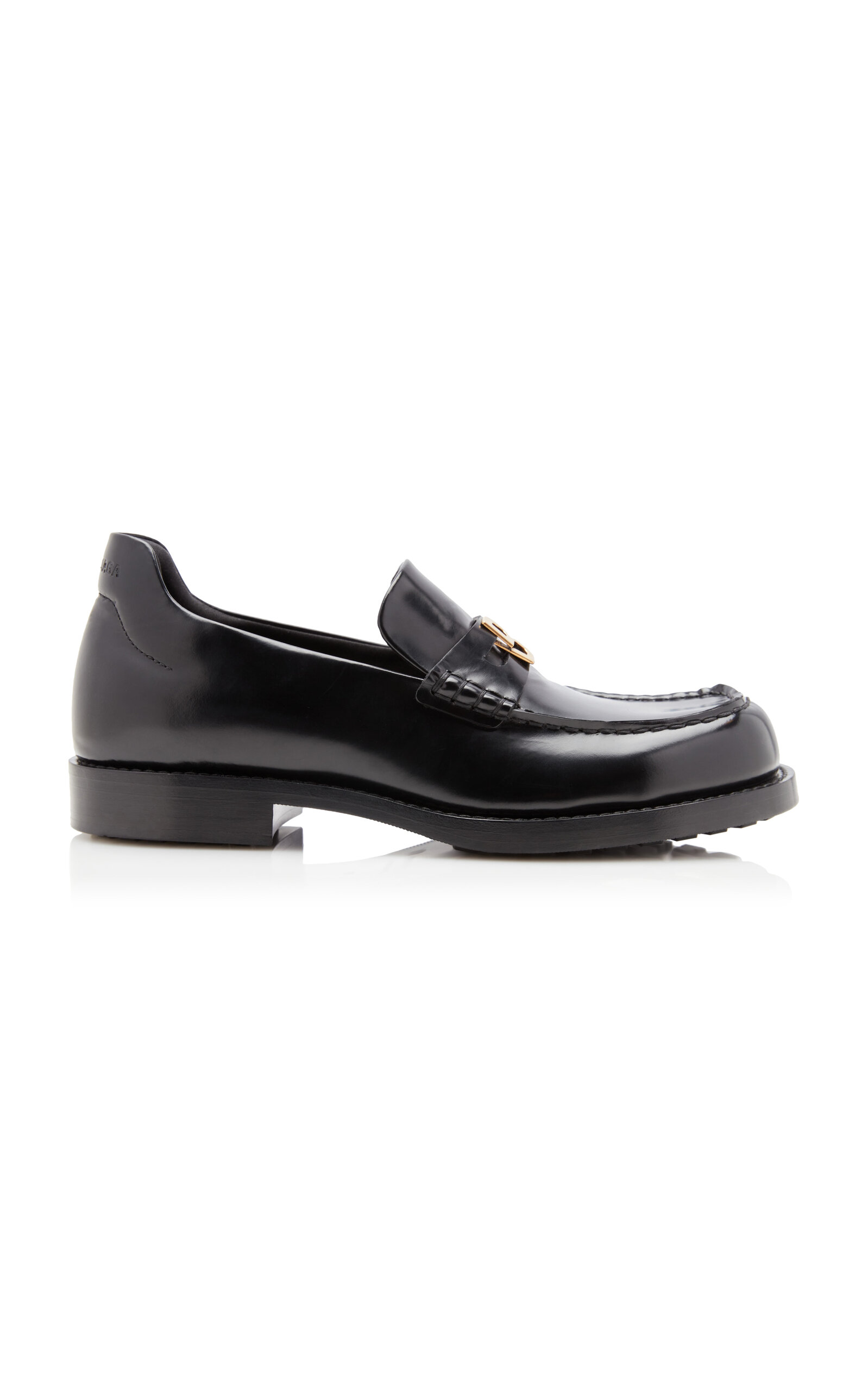 Balenciaga Comfy Leather Loafers - Moda Operandi