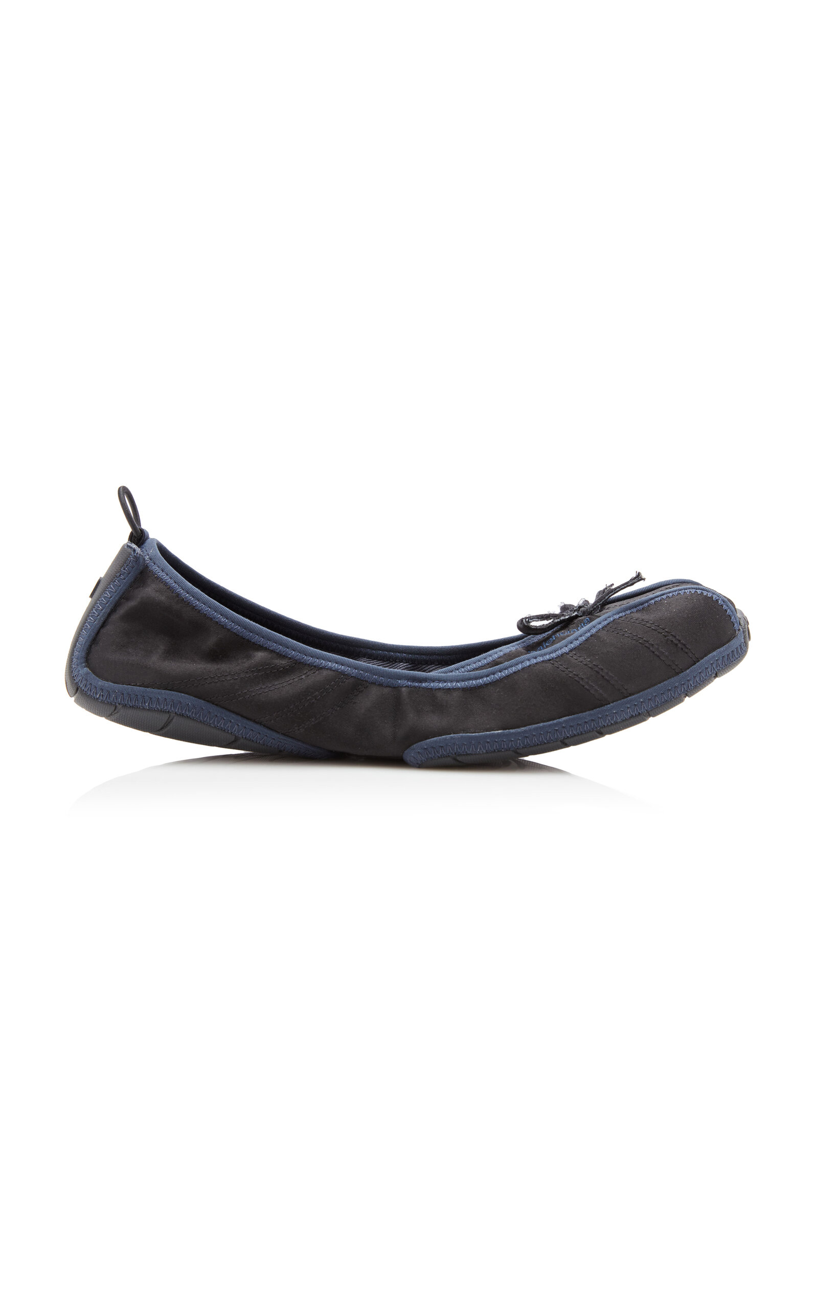 Balenciaga Satin Ballet Flats - Moda Operandi
