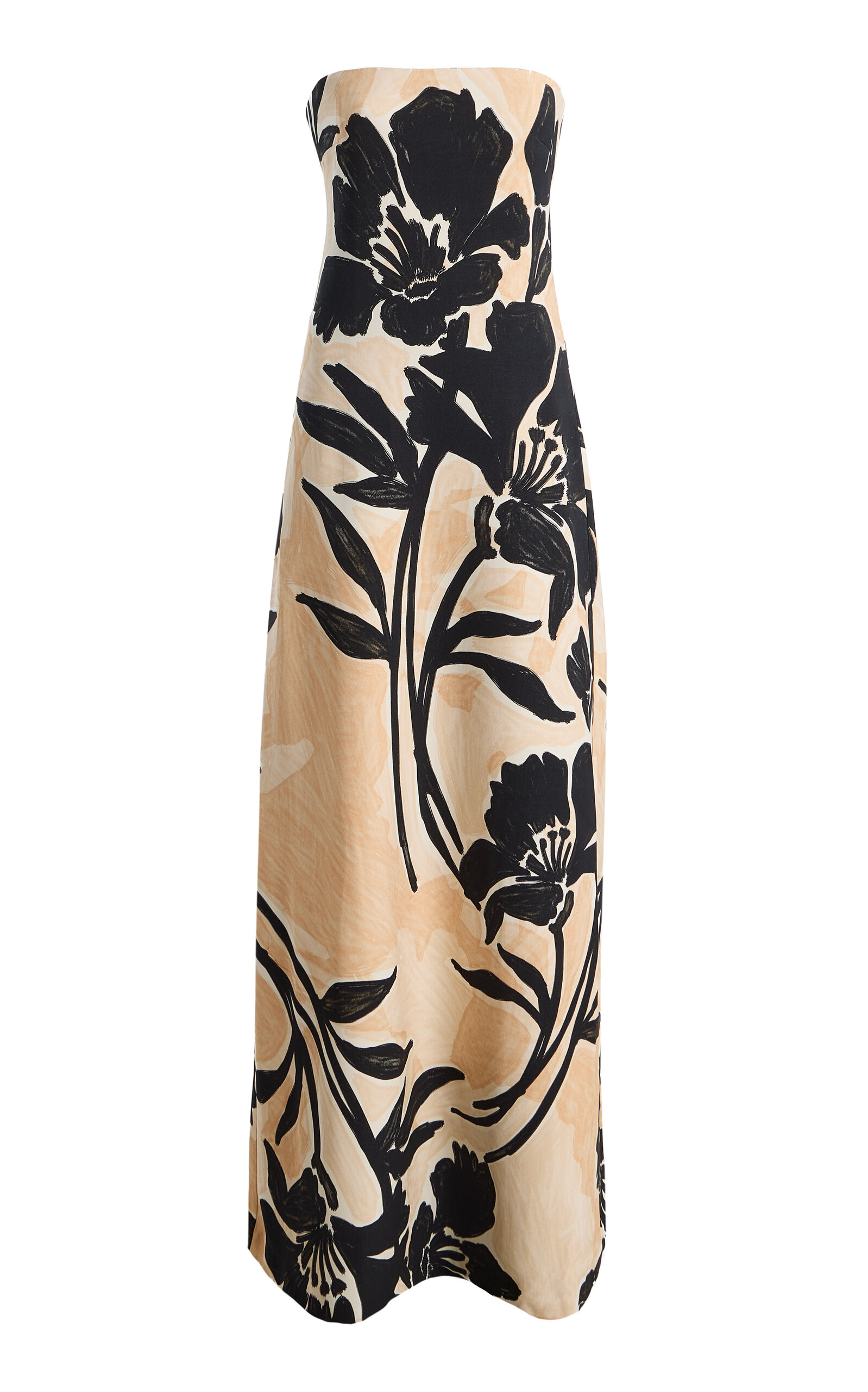 Cara Cara Benita Strapless Floral Crepe Maxi Dress | Thumbnail 11 Cara Cara Benita Strapless Floral Crepe Maxi Dress | Thumbnail 11