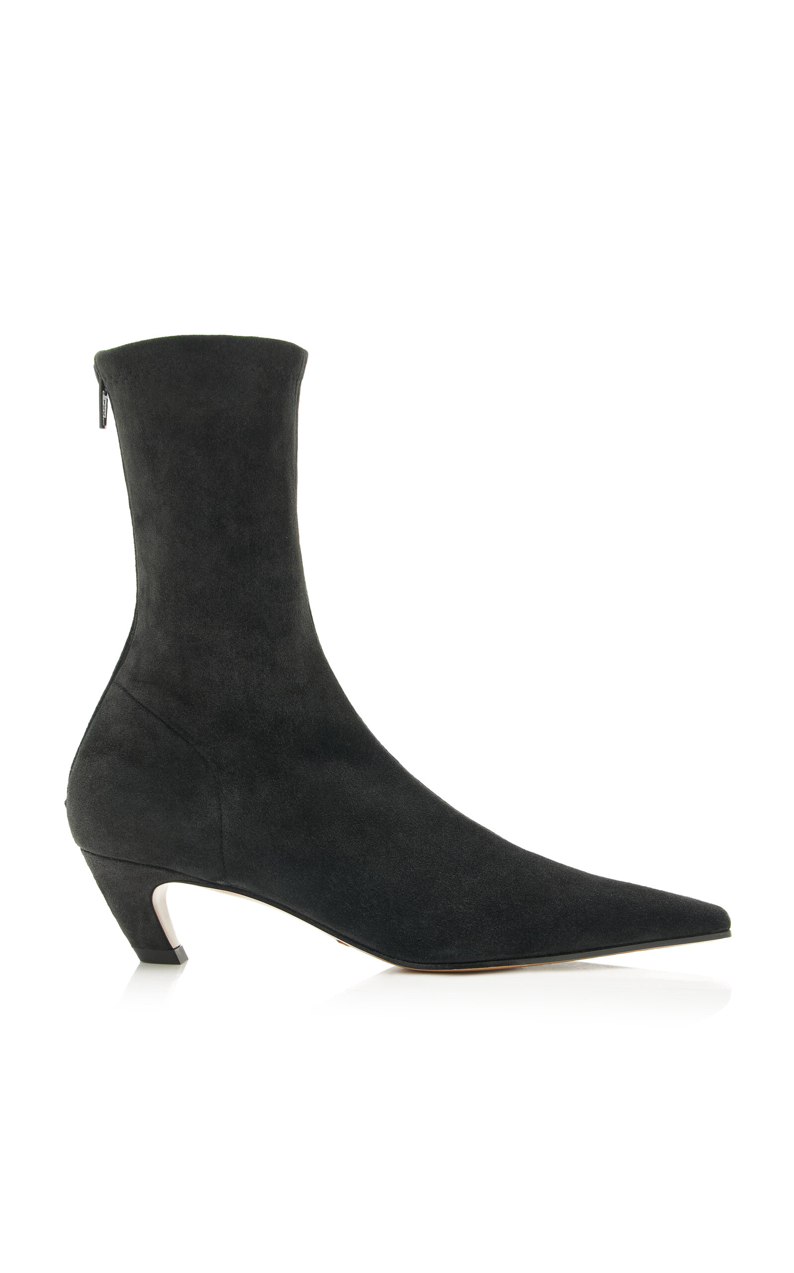 Khaite Arizona Suede Ankle Boots | Thumbnail 7 Khaite Arizona Suede Ankle Boots | Thumbnail 7