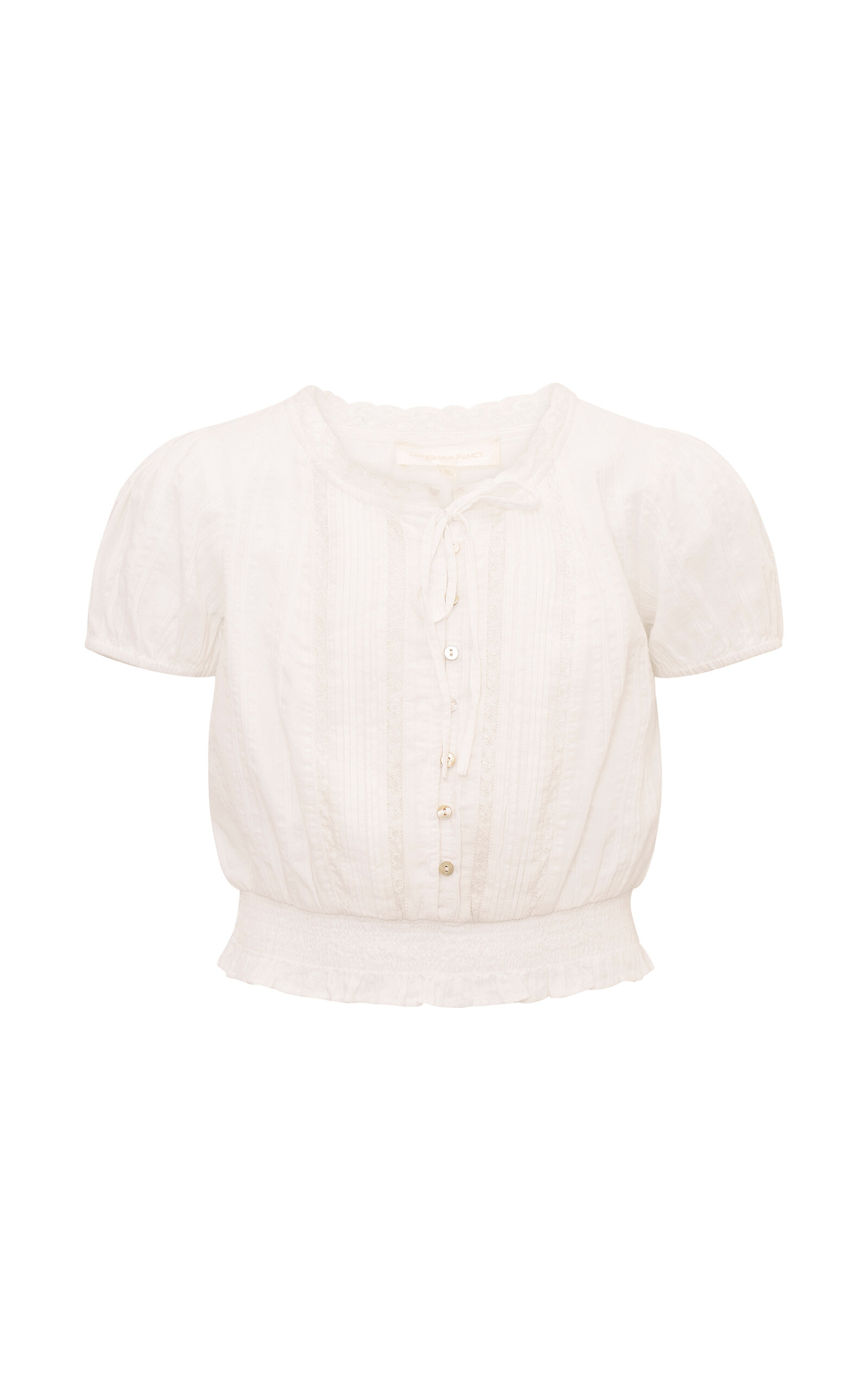 LoveShackFancy SHORELINE TWEEN TOP