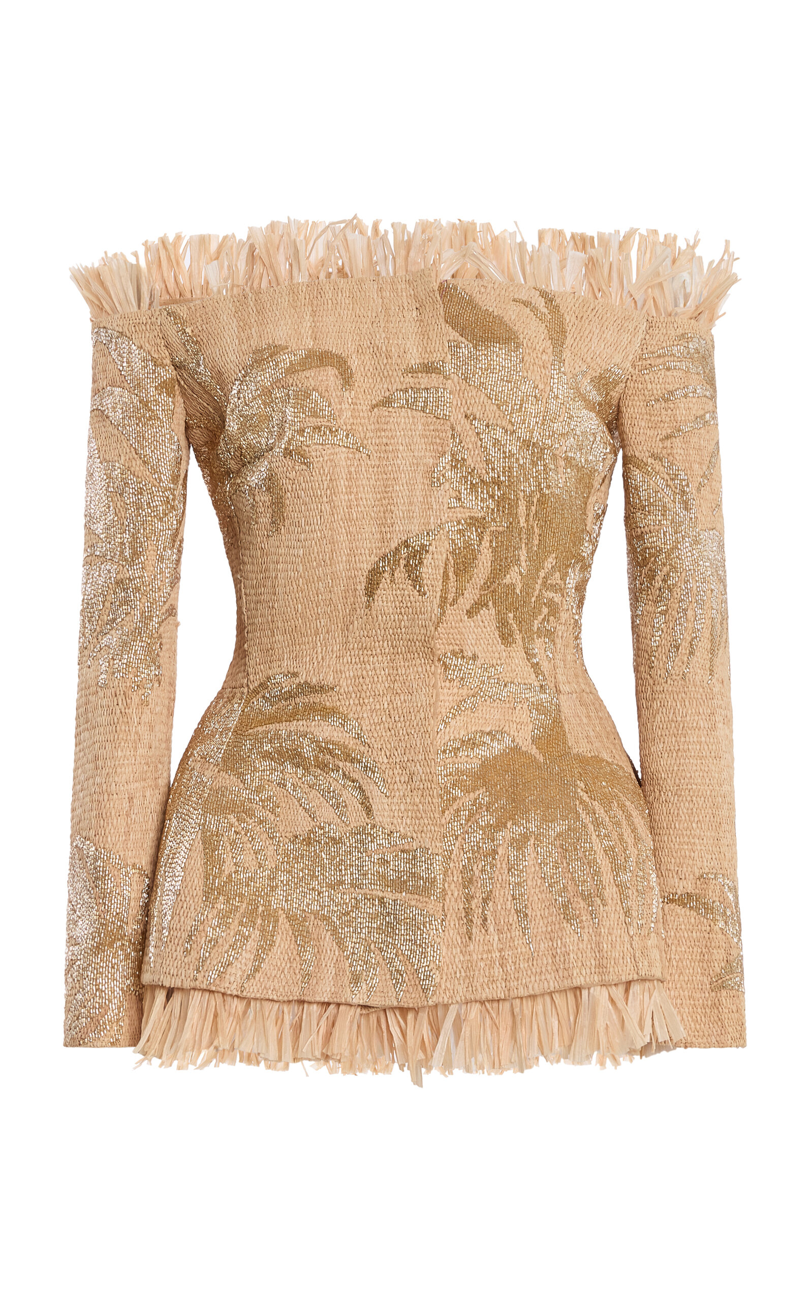 Oscar De La Renta Moda Operandi In Brown