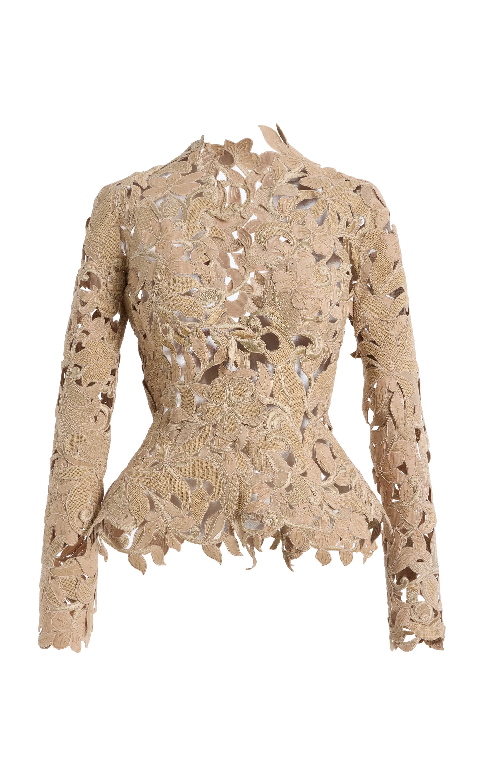 Oscar De La Renta Moda Operandi In Neutral