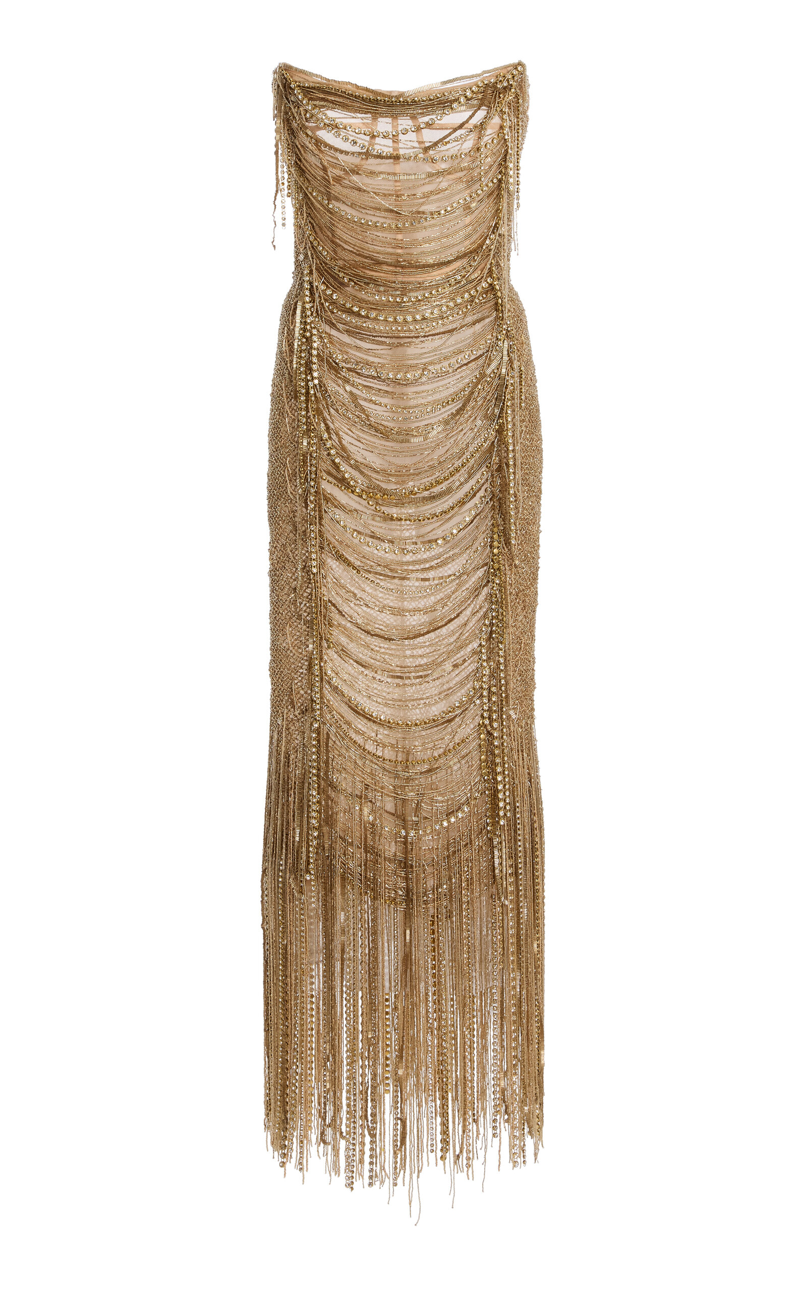 Oscar De La Renta Moda Operandi In Gold