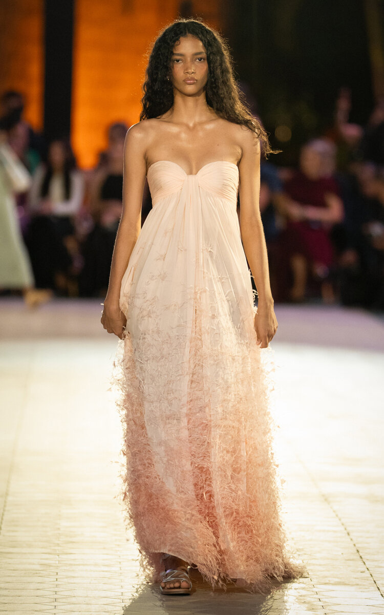 Oscar De La Renta Moda Operandi In Pink