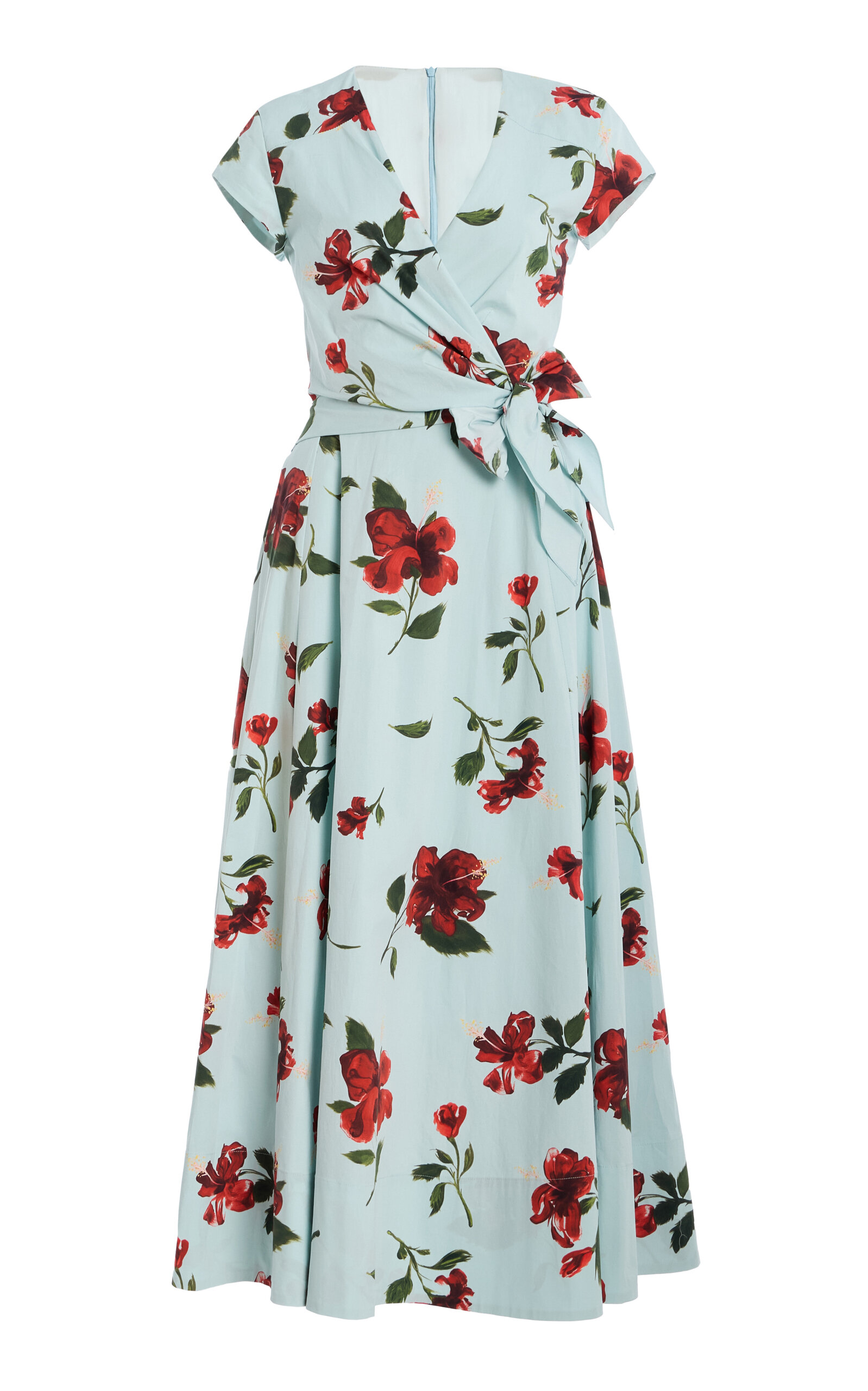 Oscar De La Renta Moda Operandi In Blue