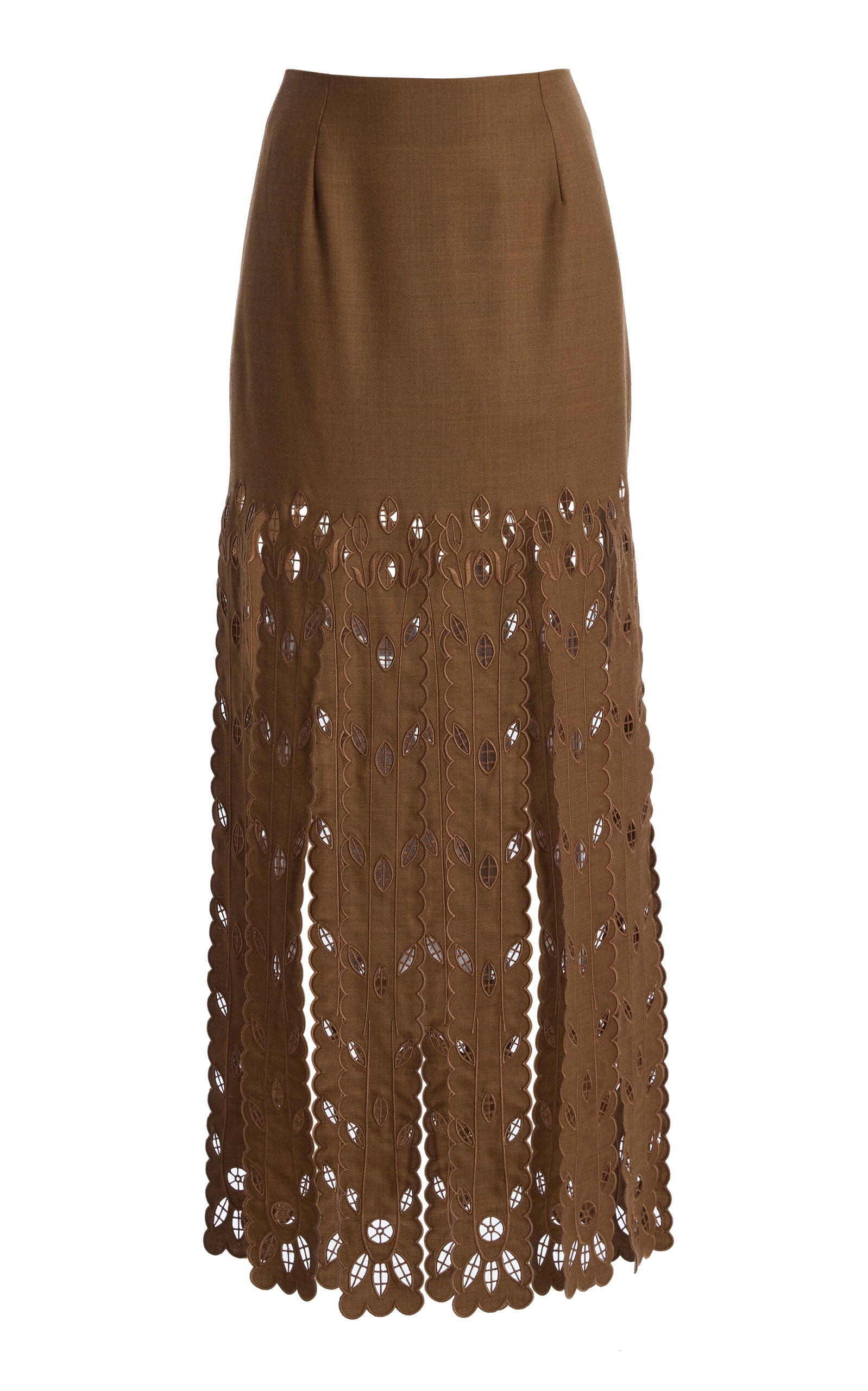 Oscar De La Renta Moda Operandi In Brown