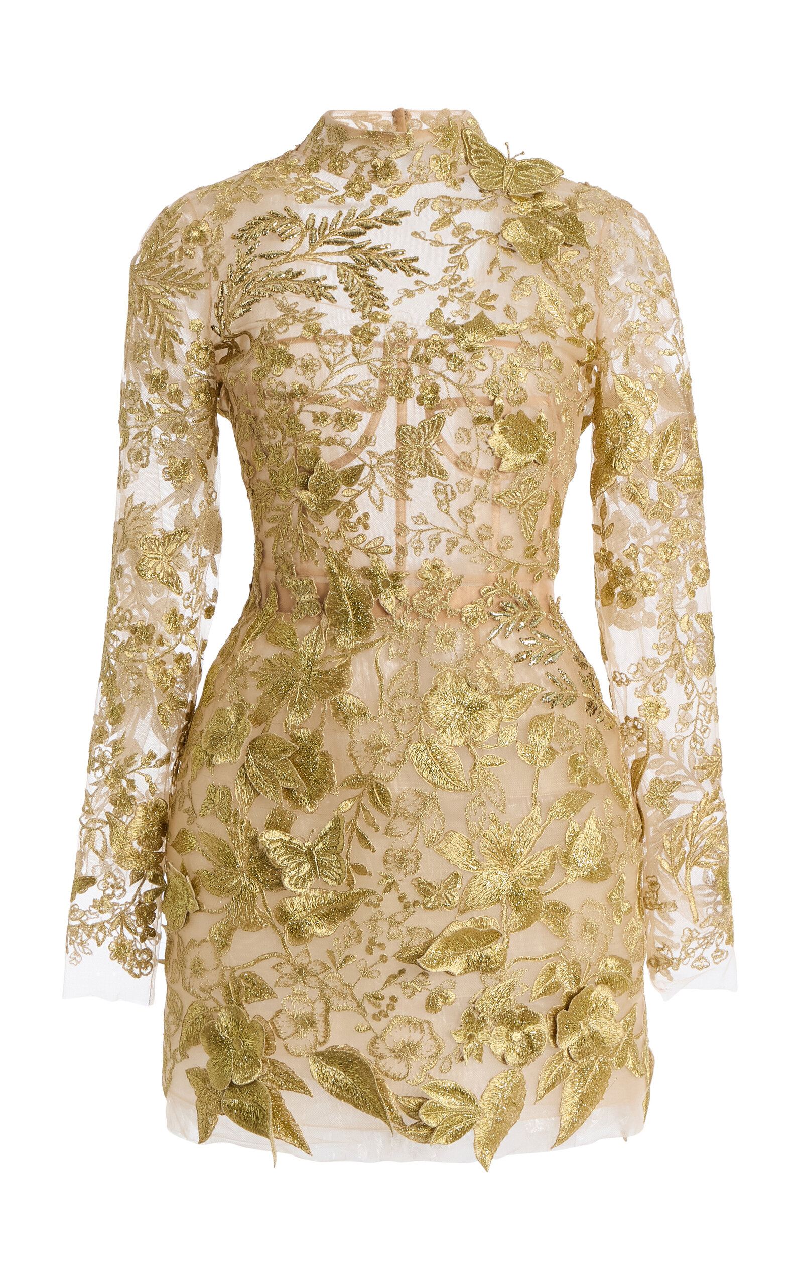 Oscar De La Renta Moda Operandi In Gold