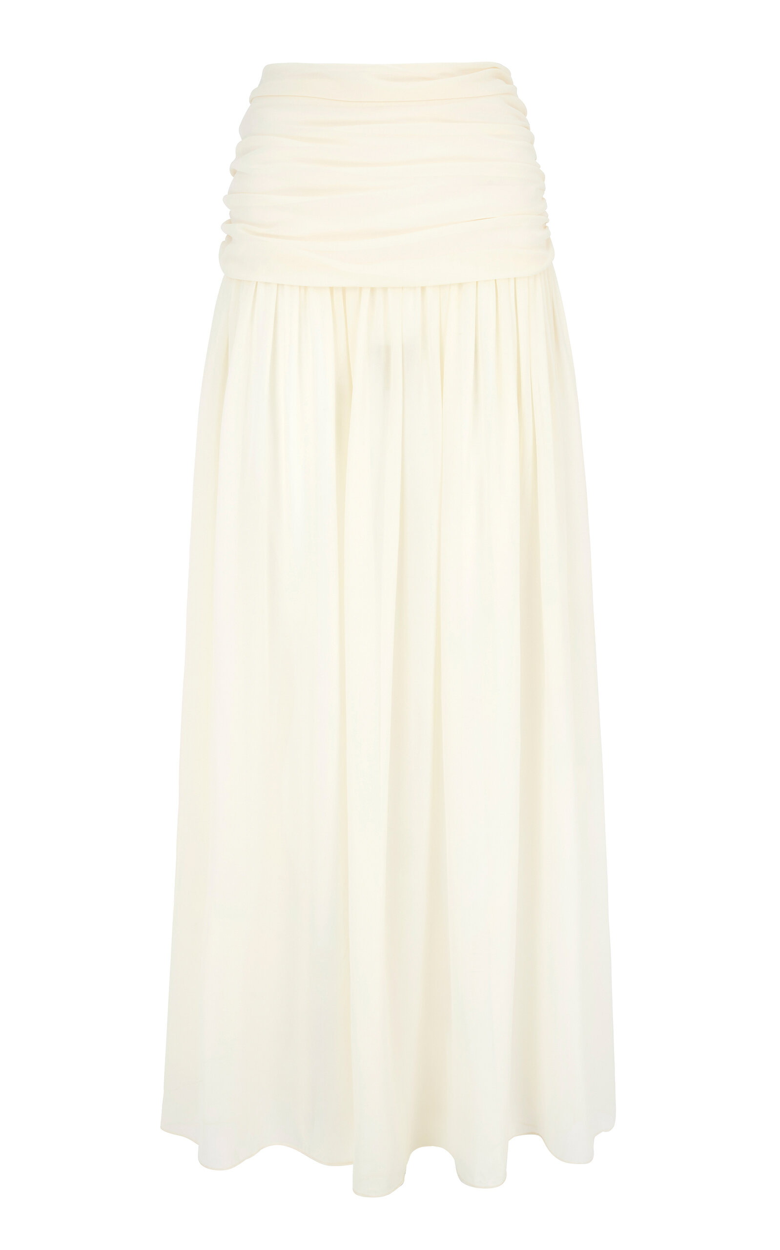 De La Vali Agapito Ruched Crepe Maxi Skirt | Thumbnail 24 De La Vali Agapito Ruched Crepe Maxi Skirt | Thumbnail 24
