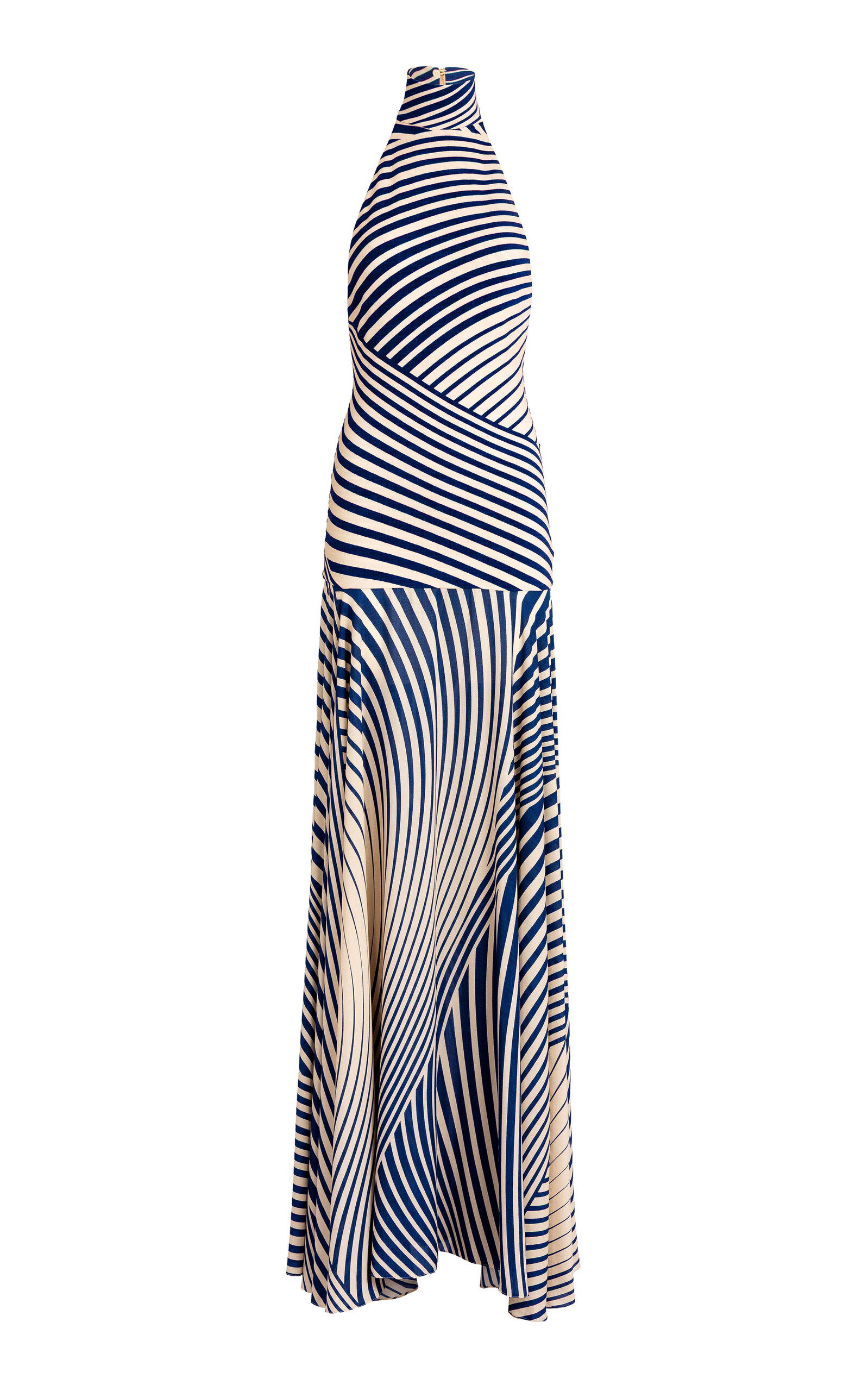 Silvia Tcherassi Leonore Crepe Halter Dress