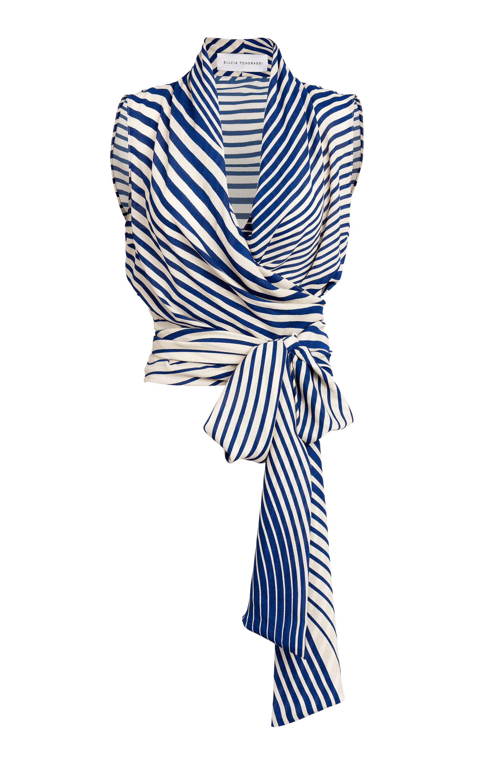 Silvia Tcherassi Joaquina Wrap-Around Top