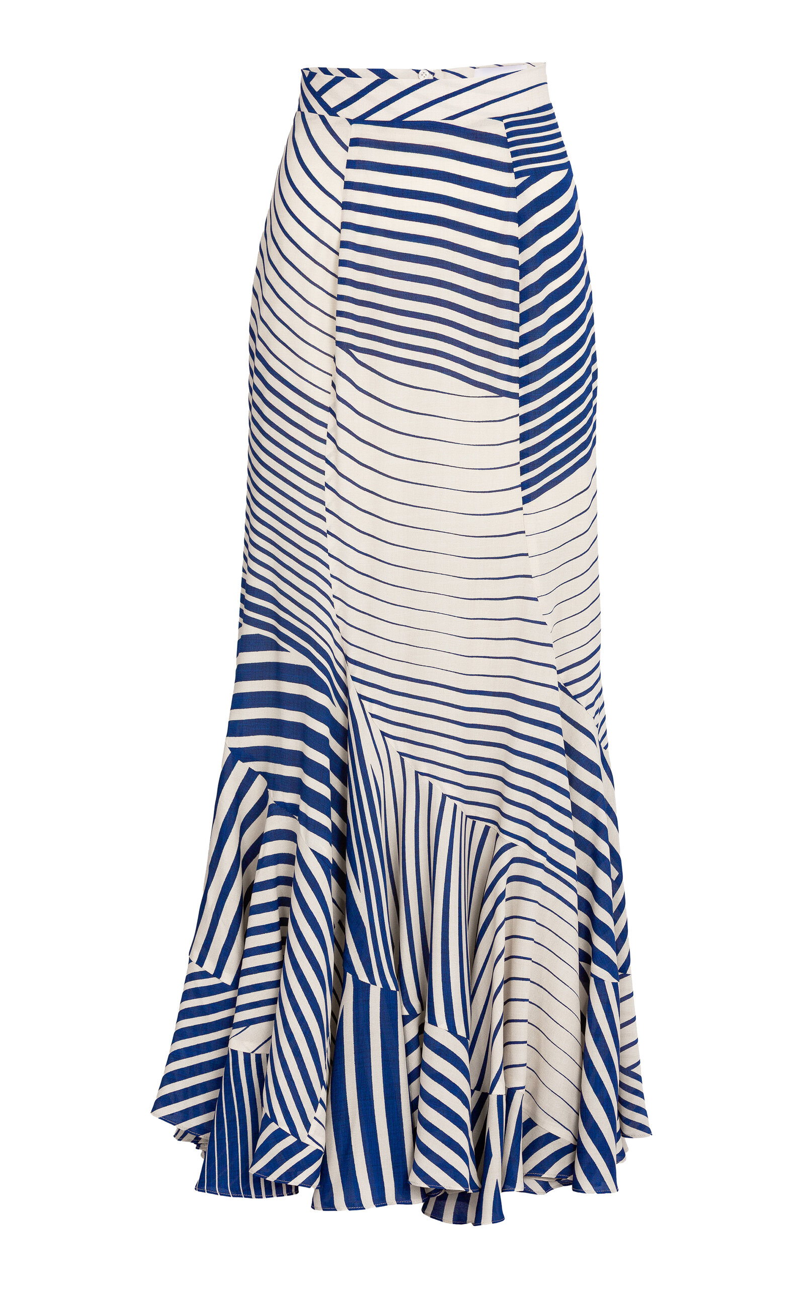 Silvia Tcherassi Florina Crepe Maxi Skirt