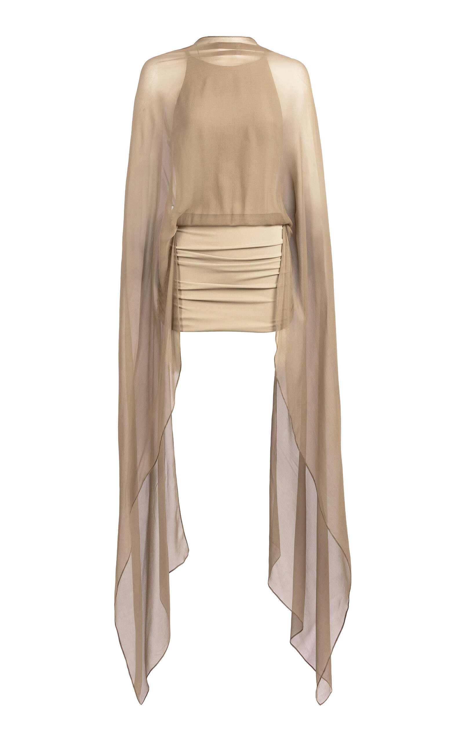 Silvia Tcherassi Kedar Draped Mini Dress