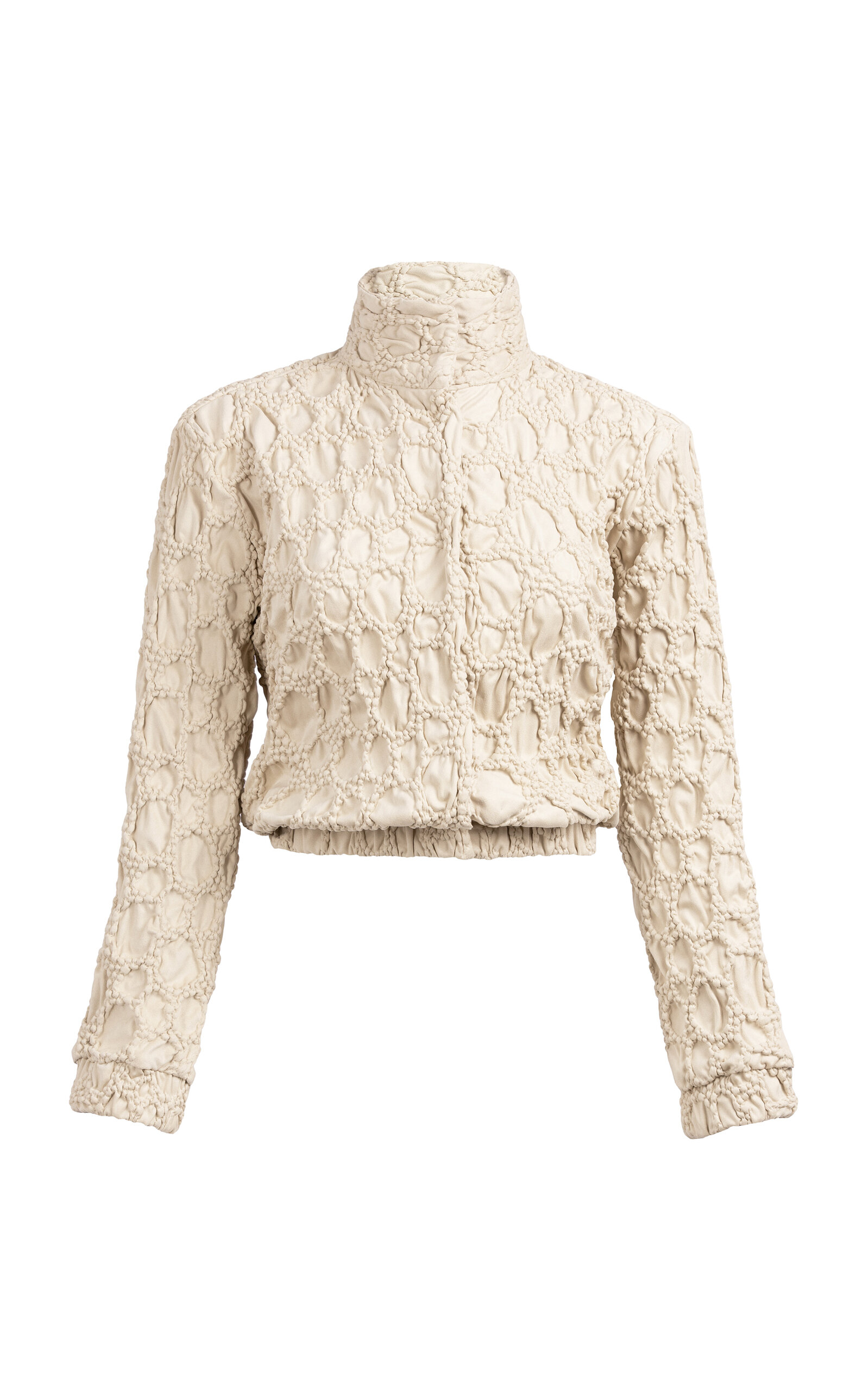 Silvia Tcherassi Zalta Embroidered Suede Jacket