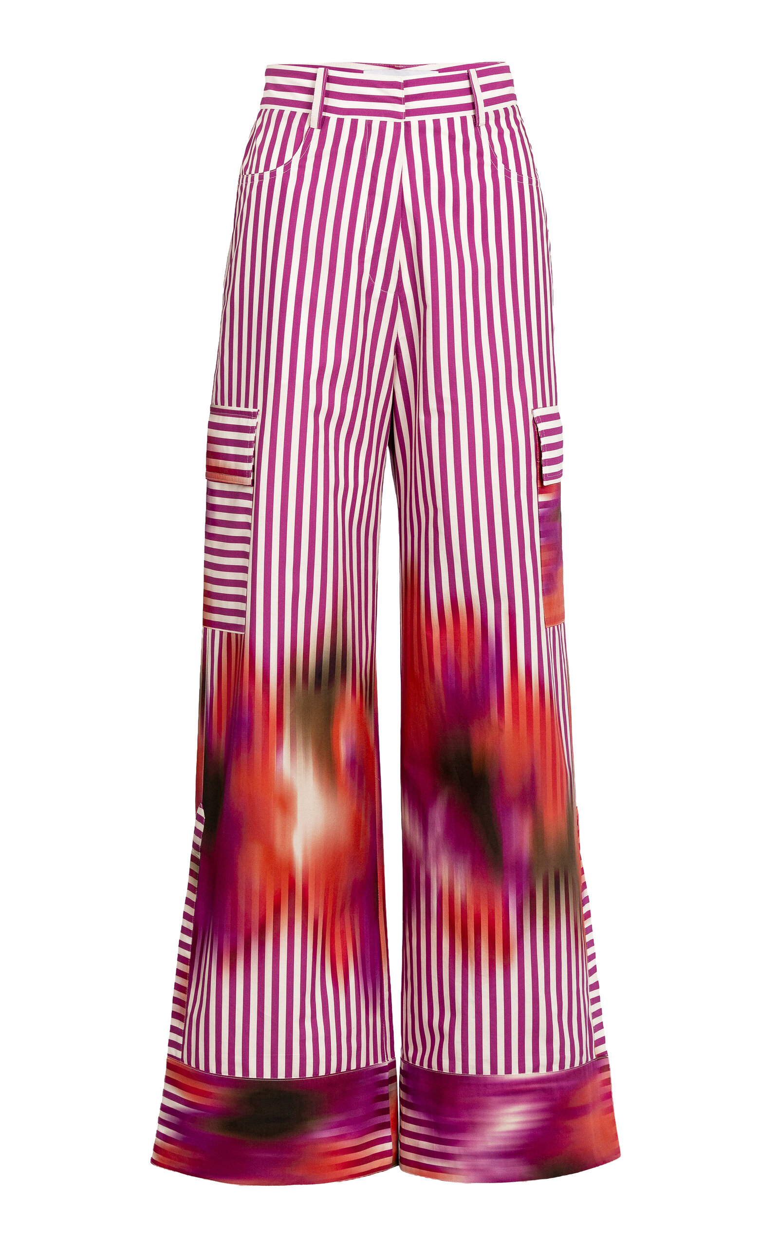 Silvia Tcherassi Falak Cotton Floral Pants
