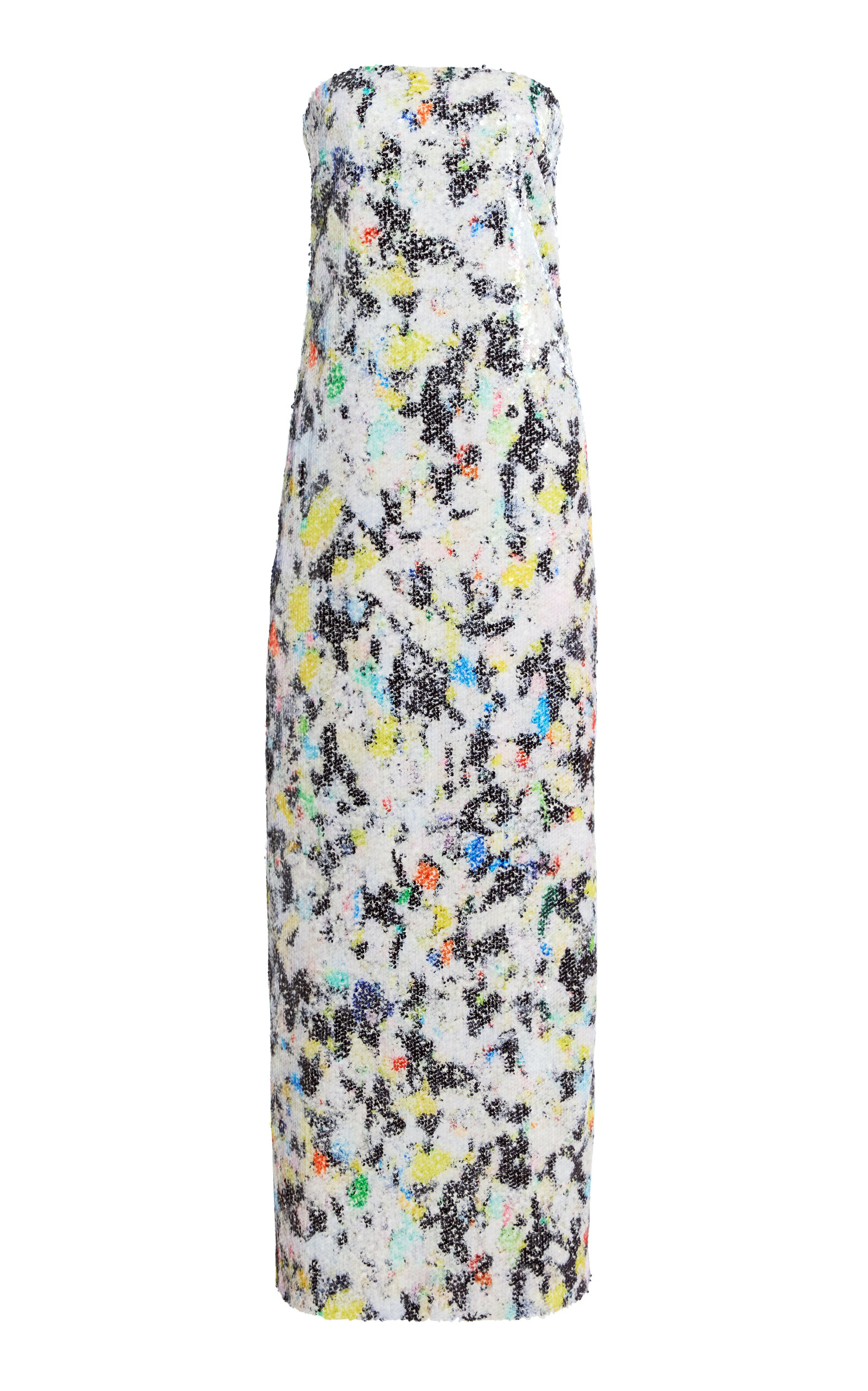 SIRAPOP Christine Printed Sequin Dress