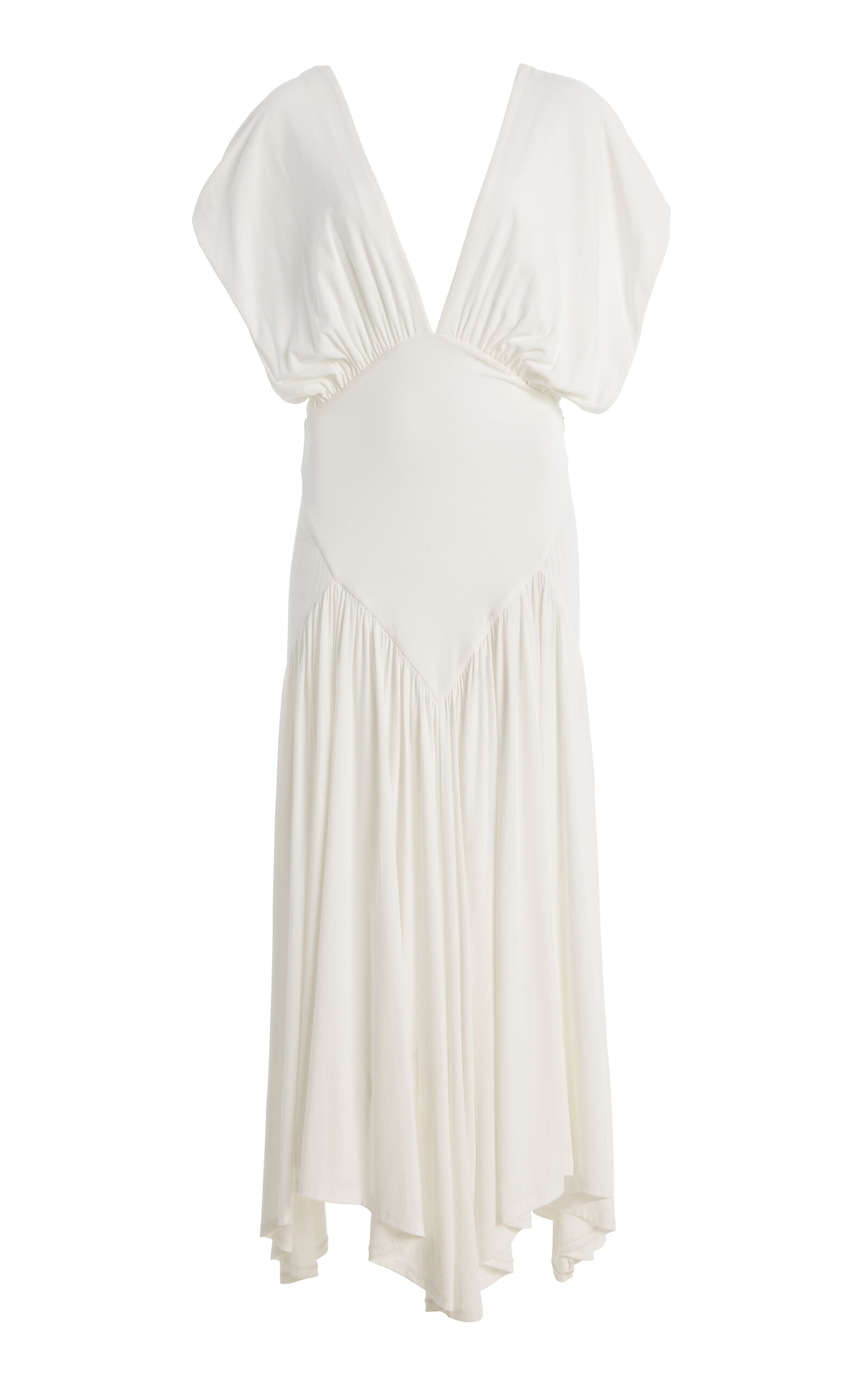 Paris Georgia Sloane Ruffled Midi Dress