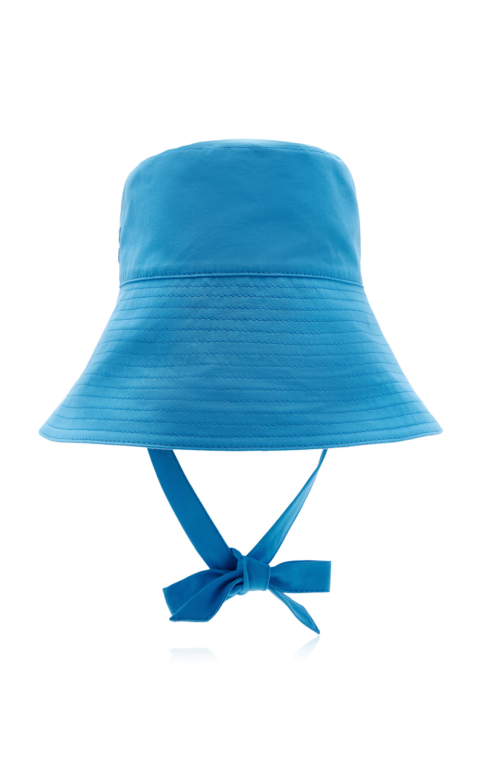 Miu Miu Wide-Brimmed Cotton Bucket Hat