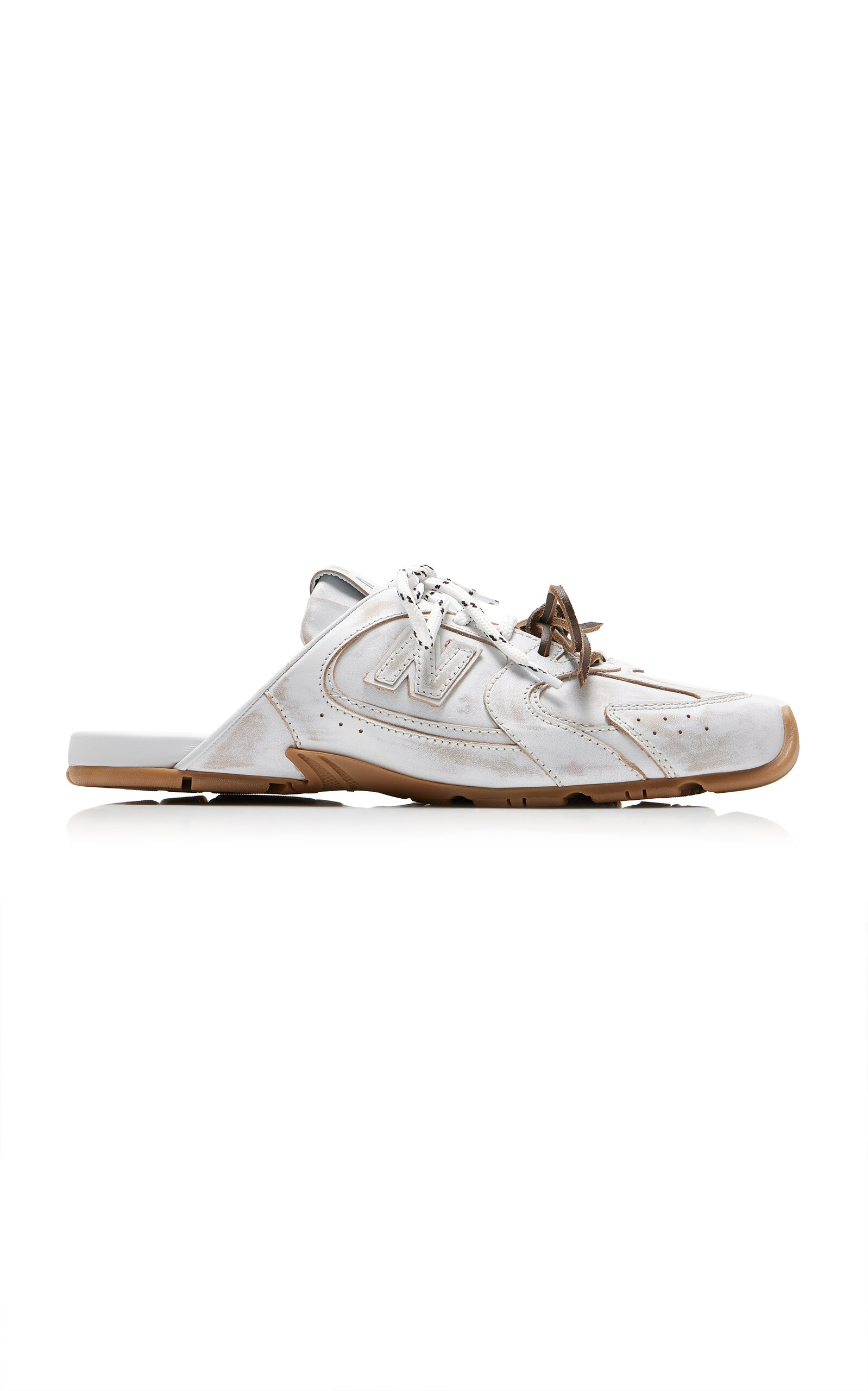Miu Miu x New Balance 530 SL Leather Mules