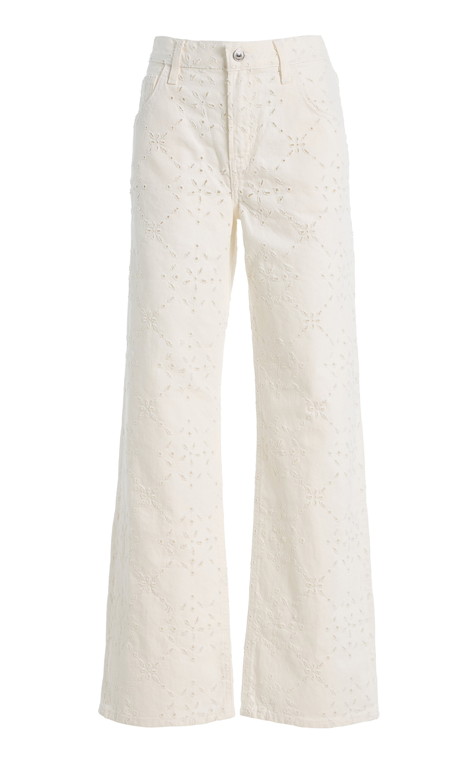 Citizens of Humanity Lindz Rigid Mid-Rise Wide-Leg Jeans - Women's Clothing