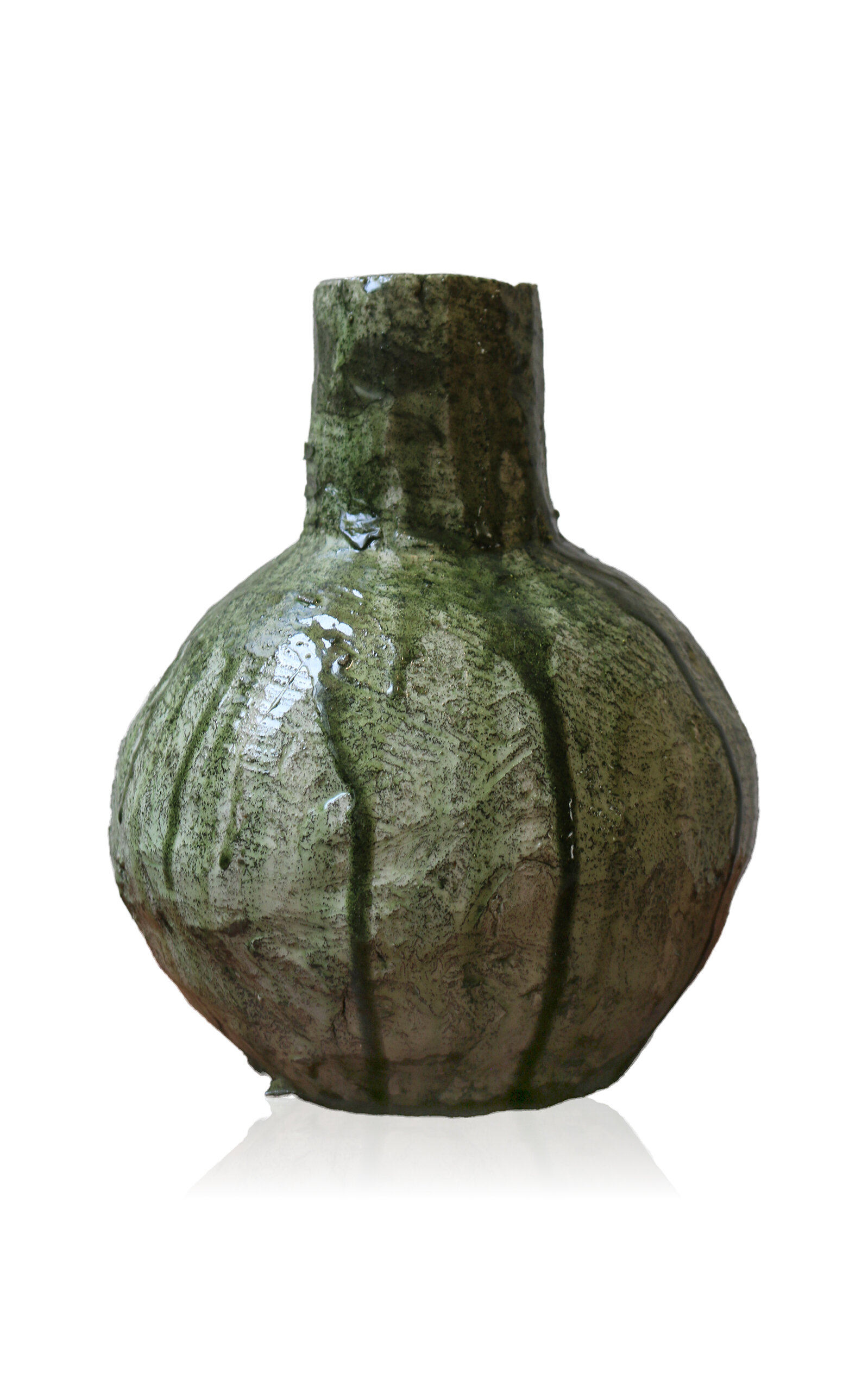 Marcela Cure Hand-Sculpted Vase Edit 1.3 - Green