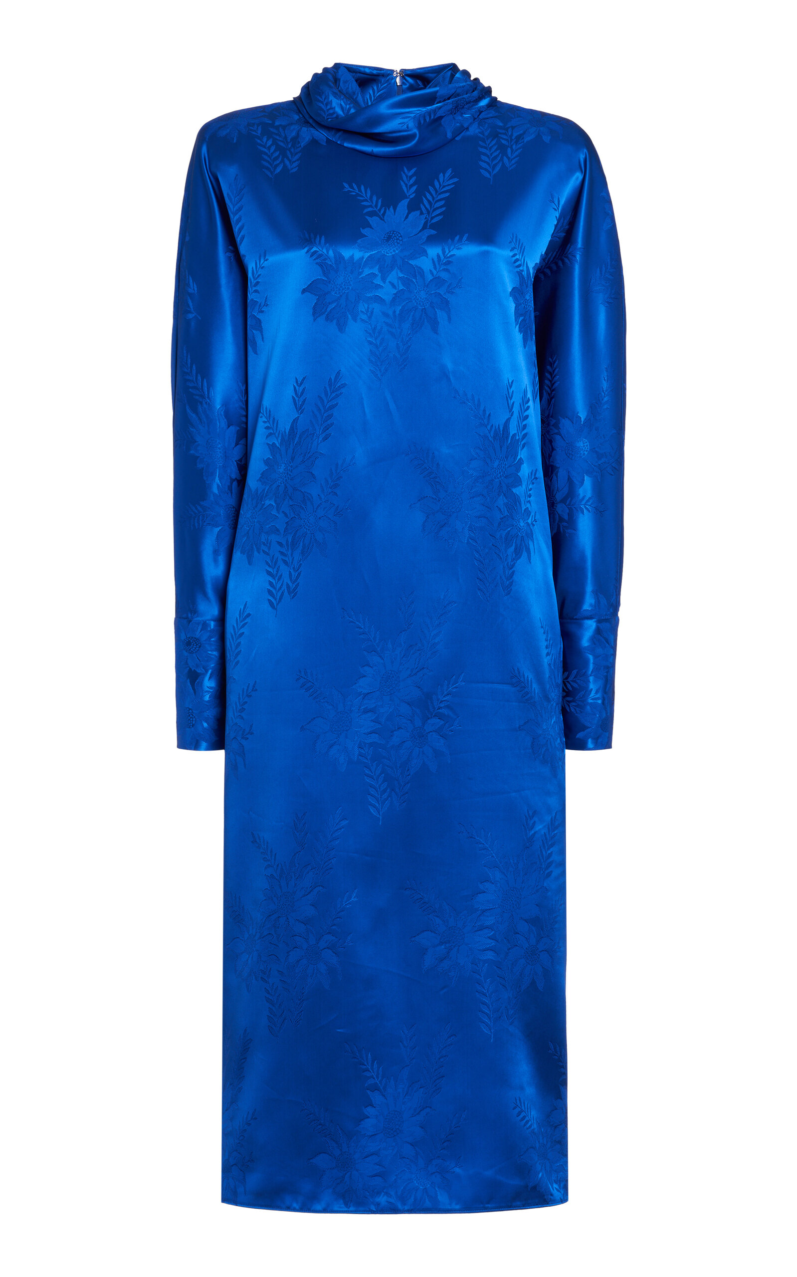 Valentino Garavani Floral Jacquard Midi Dress - Moda Operandi