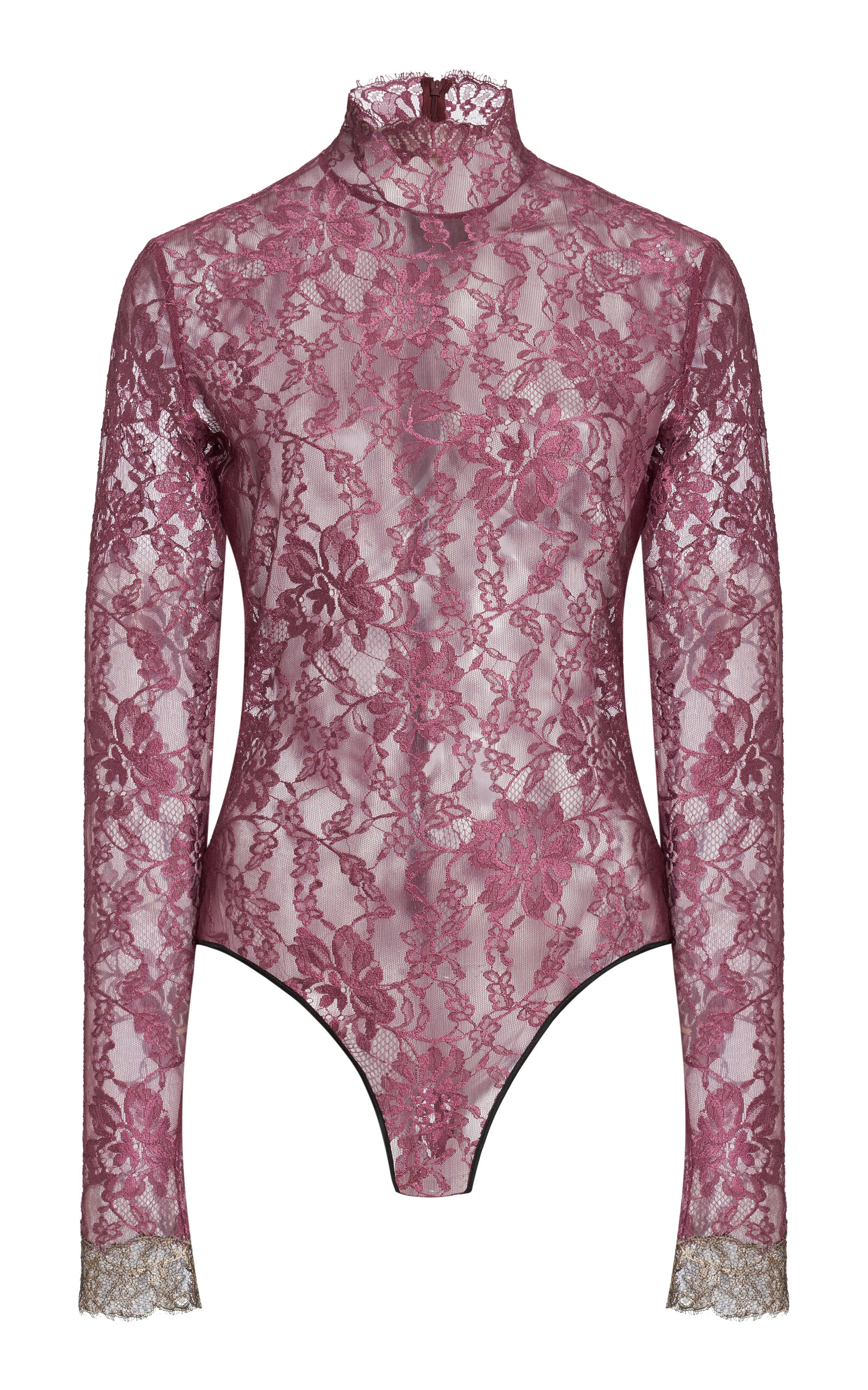 Valentino Garavani Jersey Lace Bodysuit | Thumbnail 6