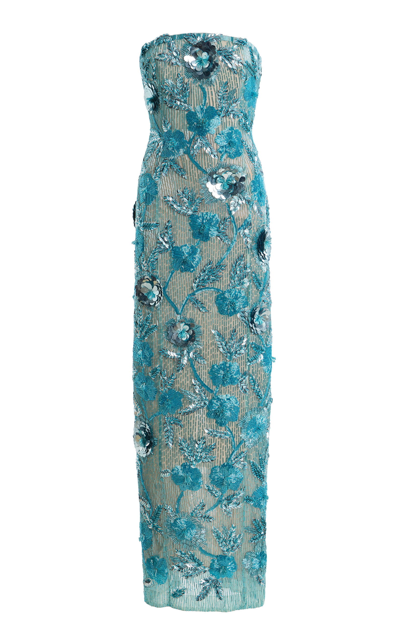 Rachel Gilbert Exclusive Pierre Embellished Tulle Gown