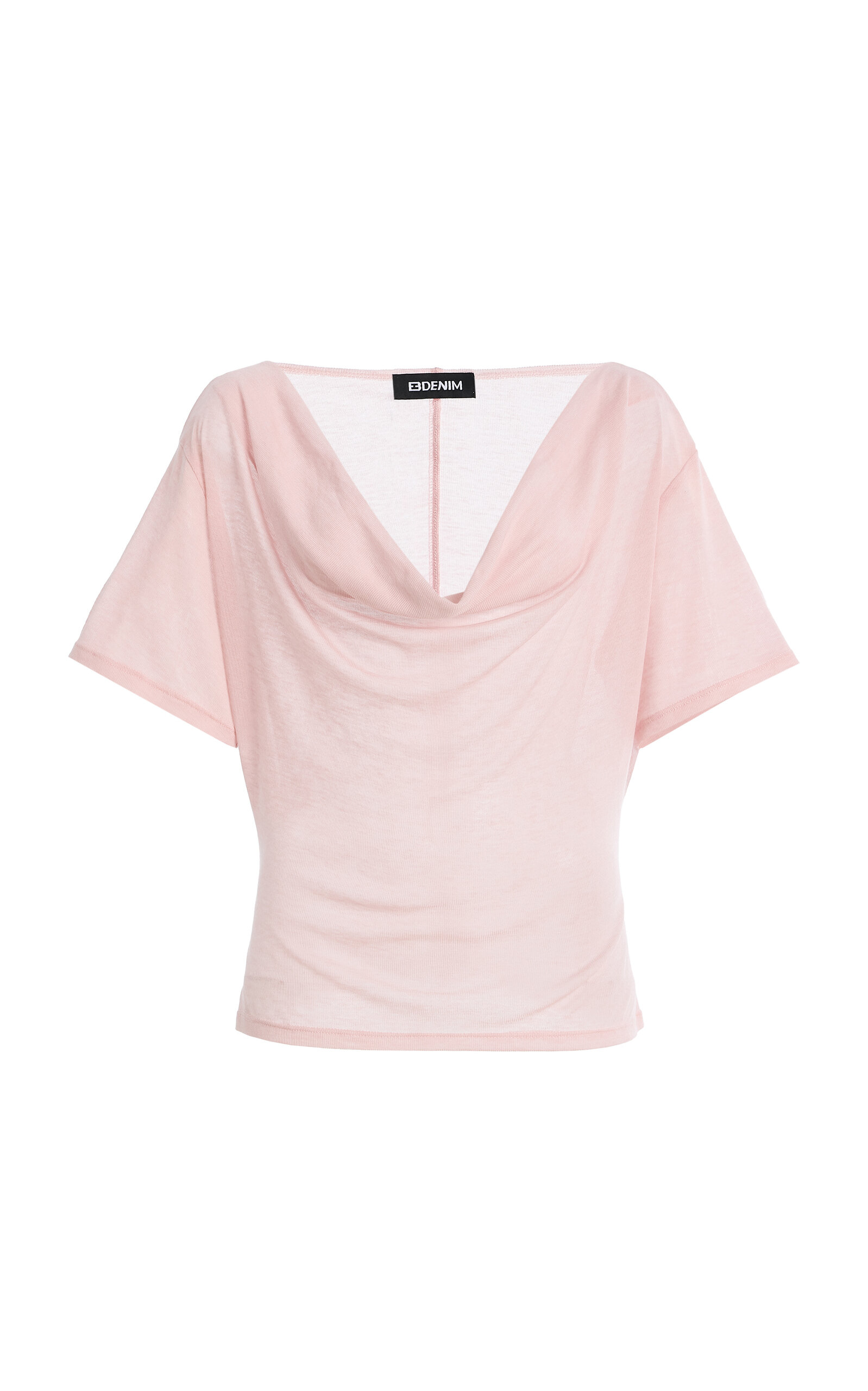 EB Denim Madeo Cowl Neck Jersey Top - Moda Operandi
