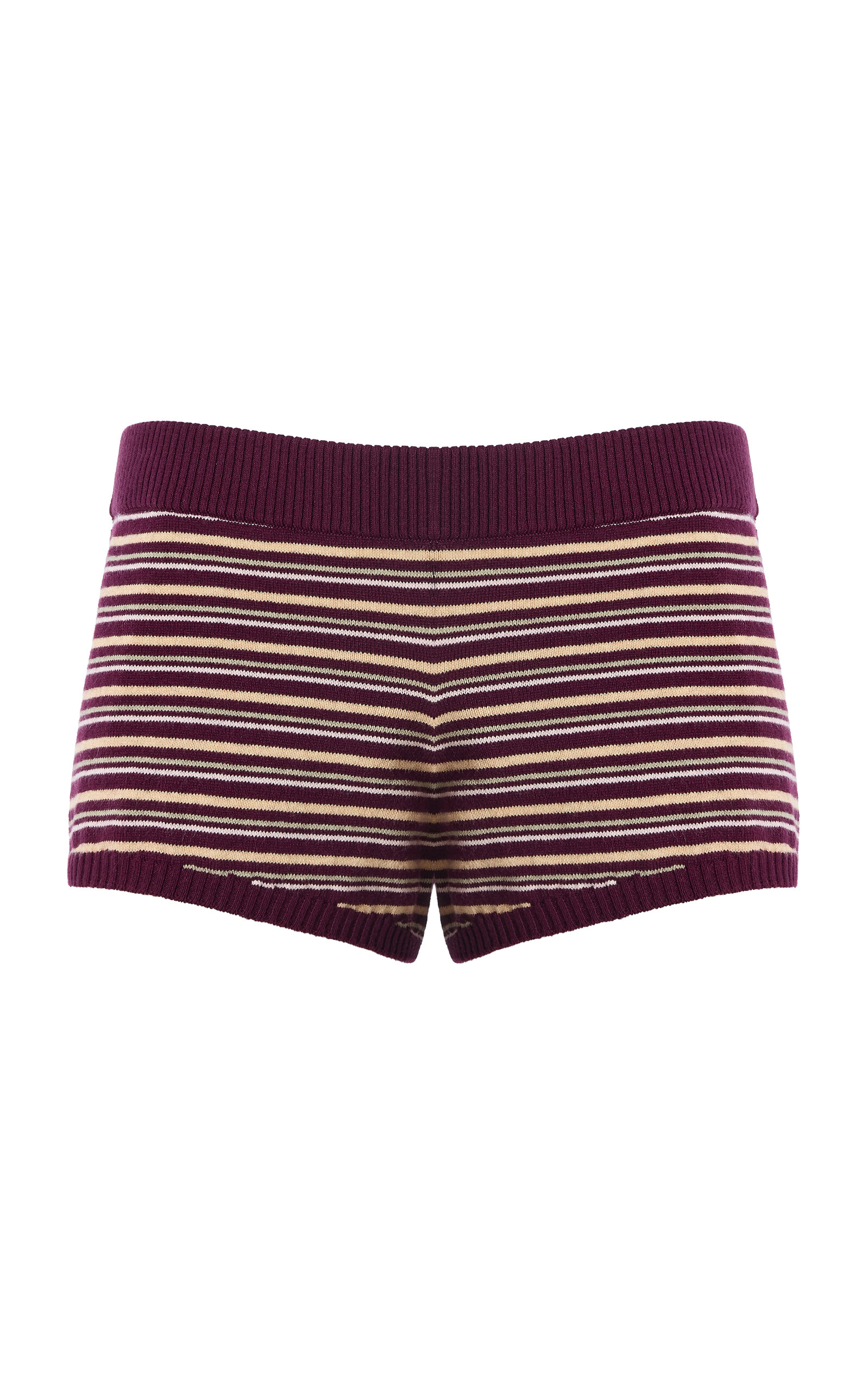 EB Denim Camden Knitted Cotton-Cashmere Mini Shorts | Thumbnail 7 EB Denim Camden Knitted Cotton-Cashmere Mini Shorts | Thumbnail 7