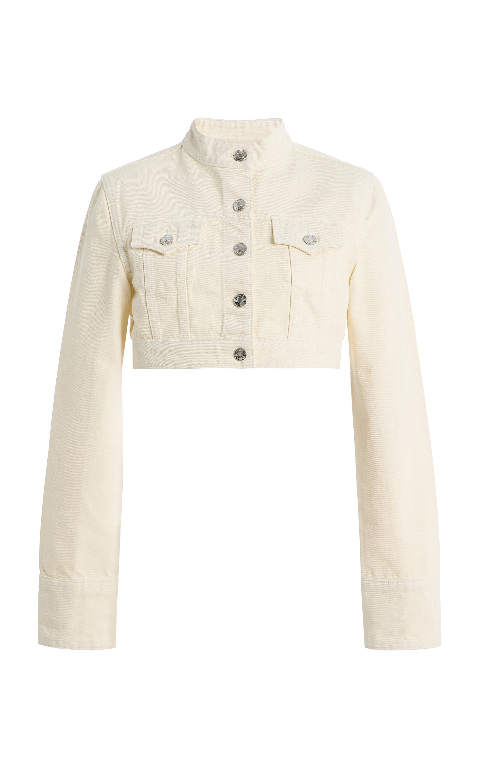 EB Denim Hannah Cropped Cotton Jacket - Moda Operandi