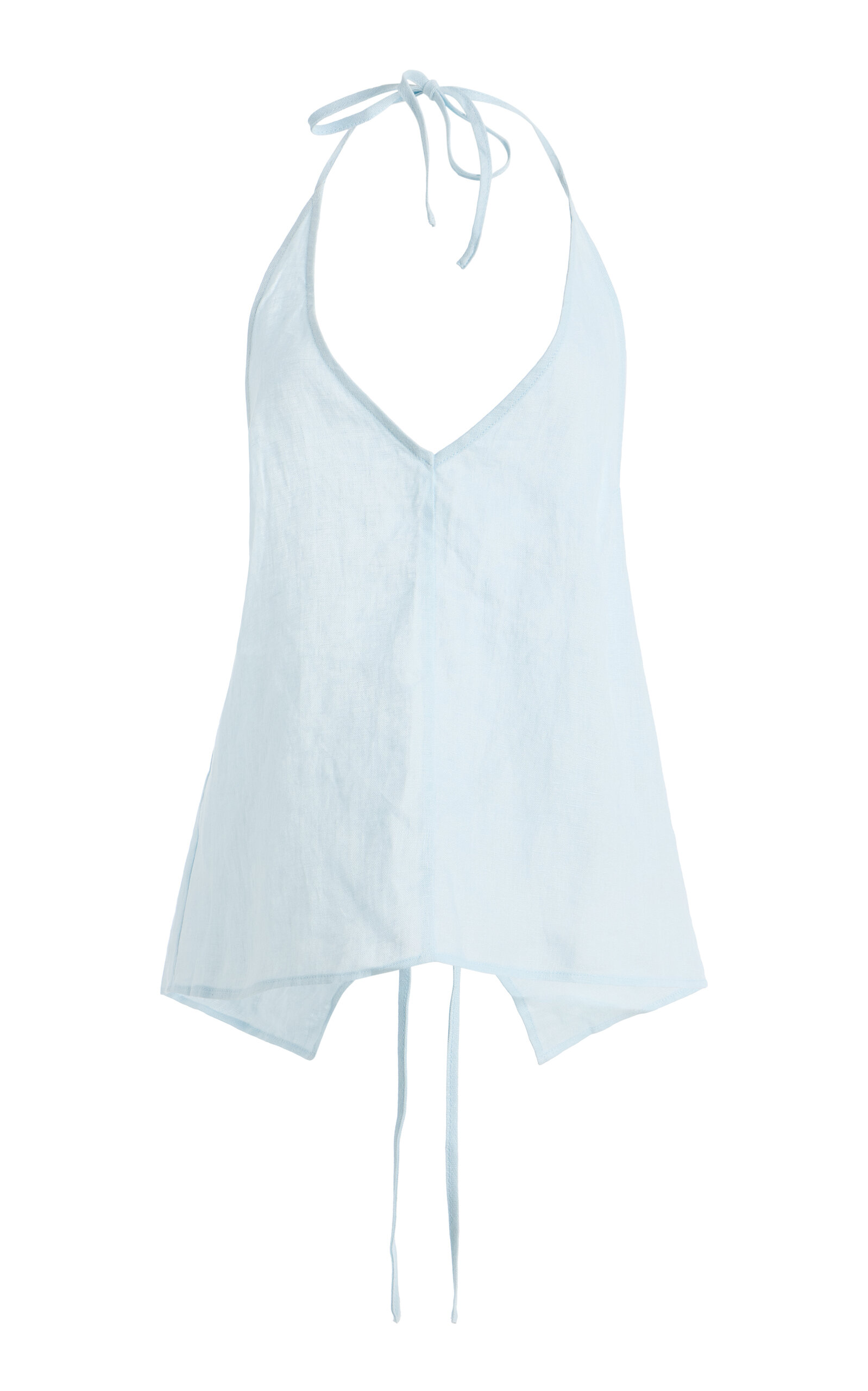 ELCE Lilou Linen Halter Top