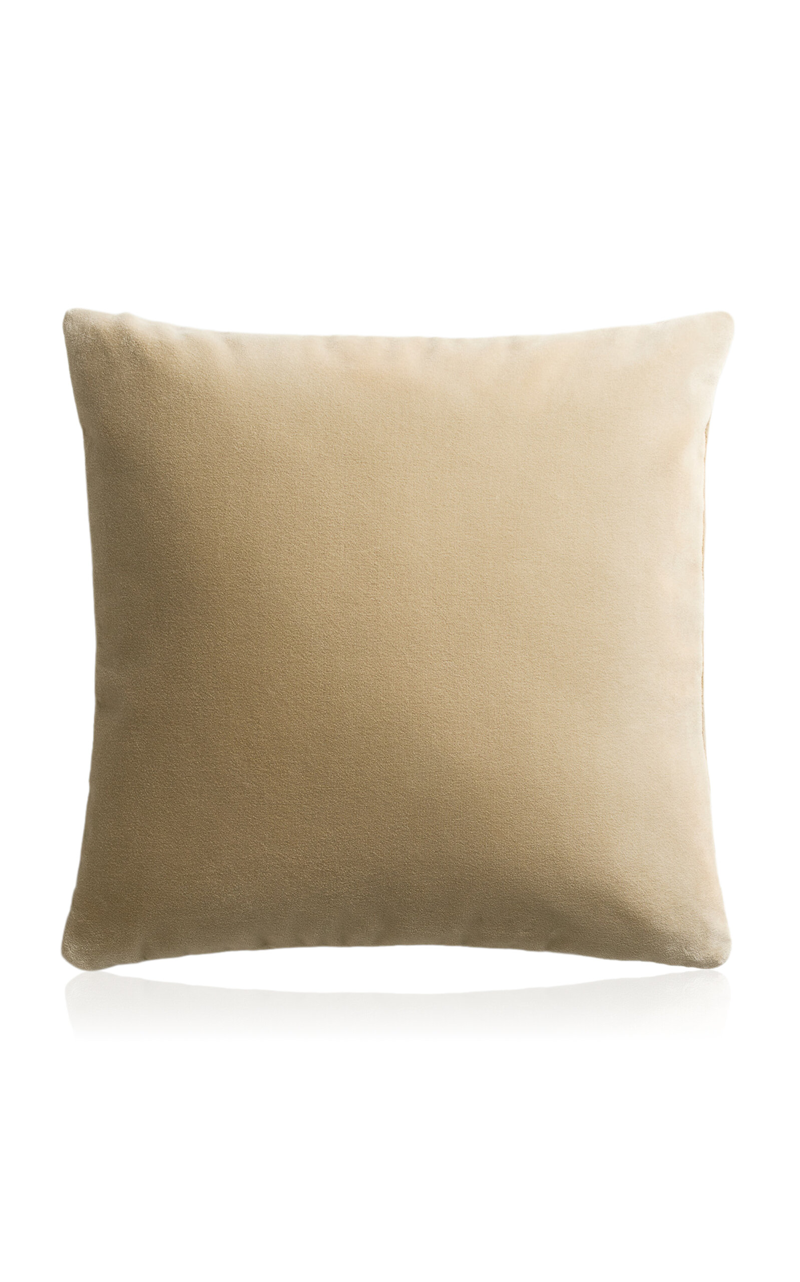 Nordic Knots Teddy Velvet Pillow Cover In Brown