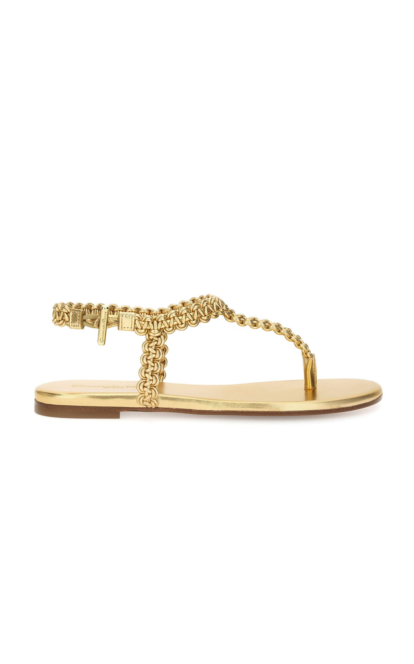 Gianvito Rossi Flat Leather Sandals | Thumbnail 13 Gianvito Rossi Flat Leather Sandals | Thumbnail 13