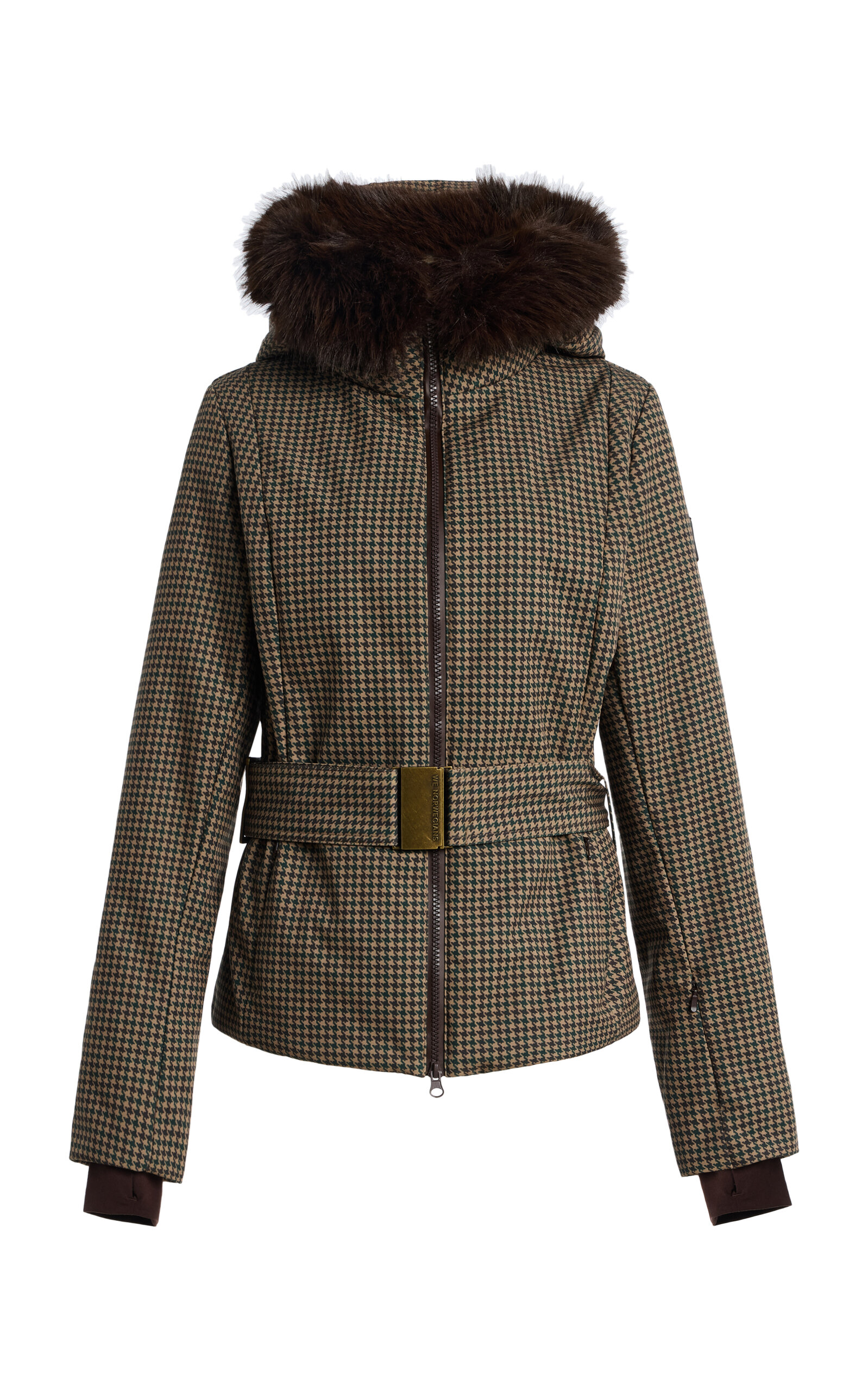 We Norwegians Glenshee Houndstooth Ski Jacket - Moda Operandi