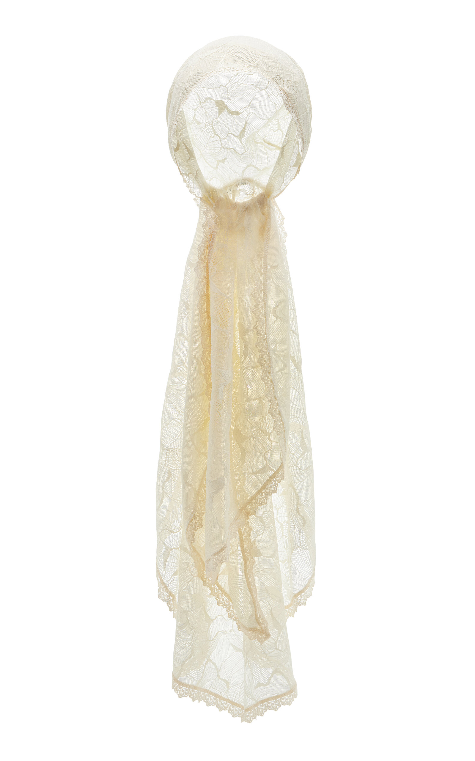 Eliou Exclusive La Isla Novia Lace Head Scarf In Neutral