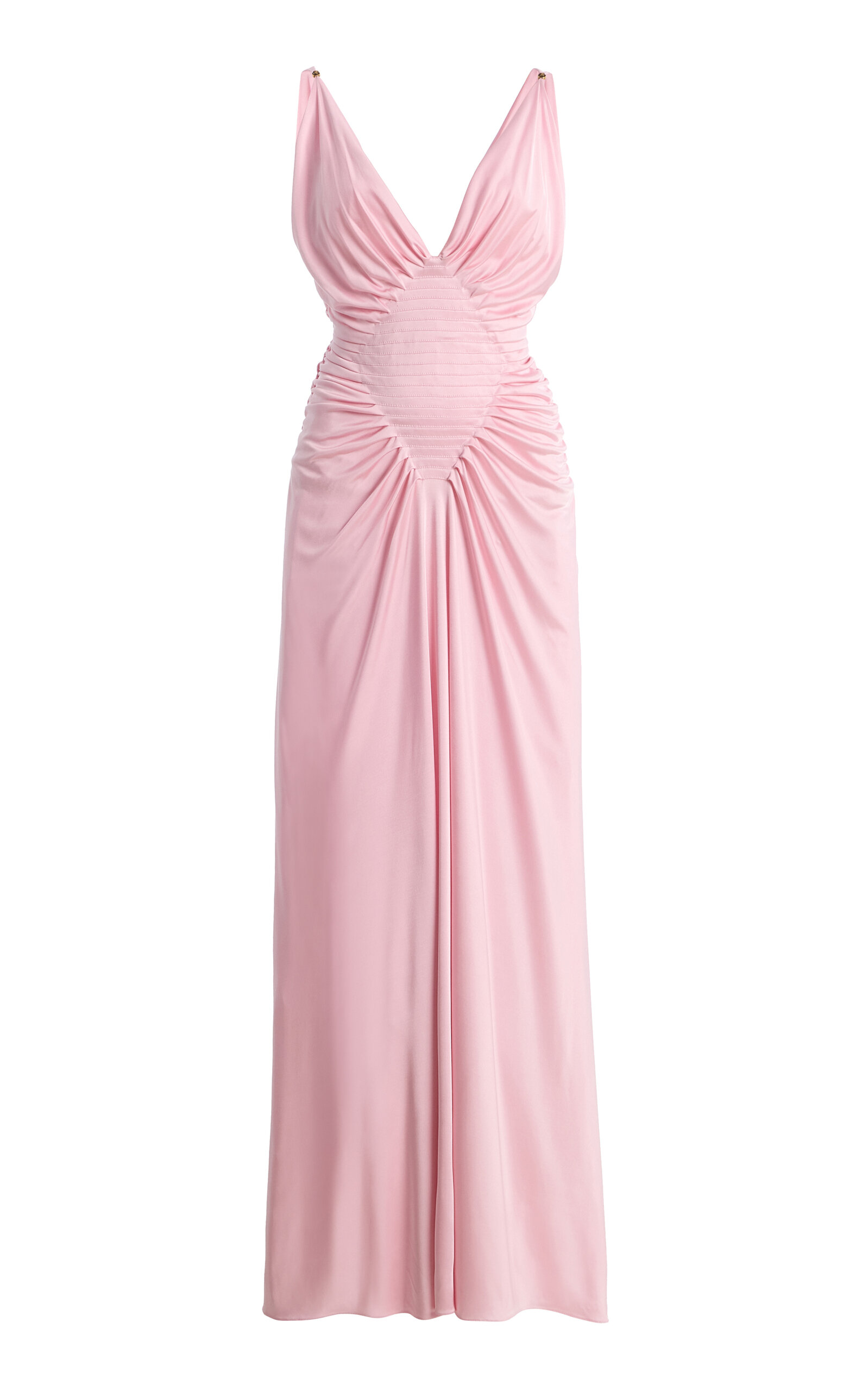 Versace Pleated Jersey Gown | Thumbnail 3 Versace Pleated Jersey Gown | Thumbnail 3